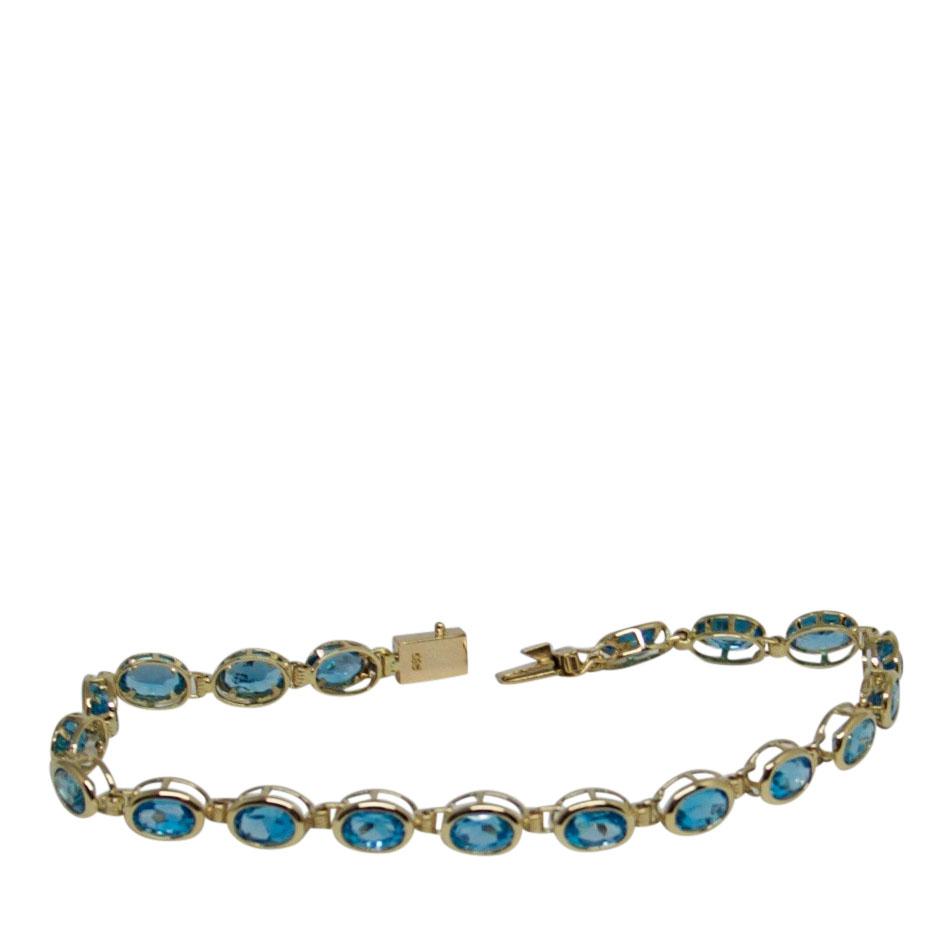 Blue Topaz Bracelet