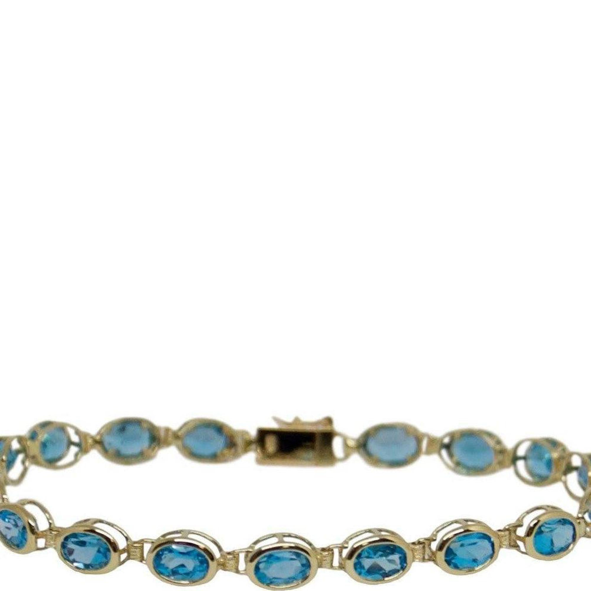 Blue Topaz Bracelet