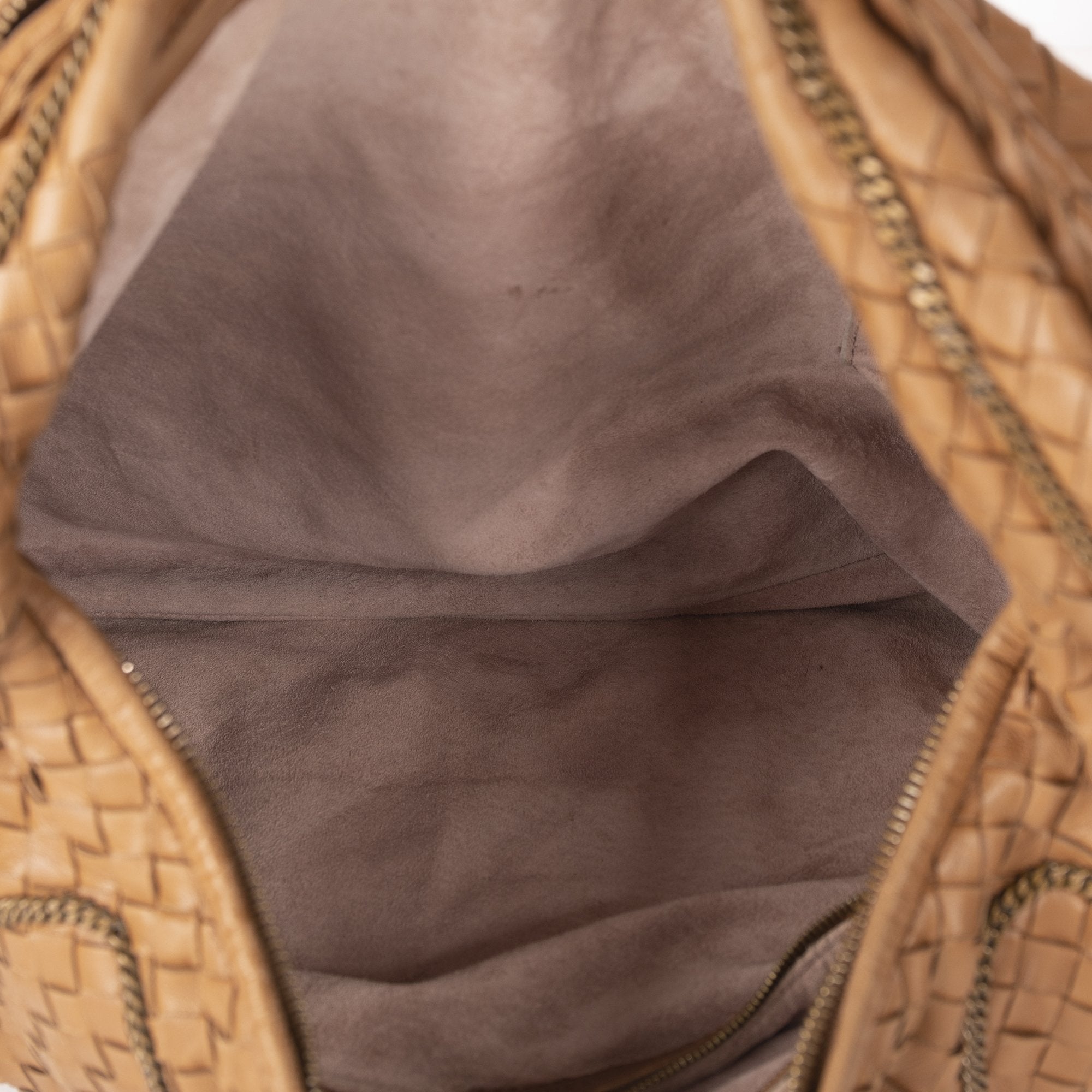 Bottega Veneta Chain-Link Accent Intrecciato Hobo