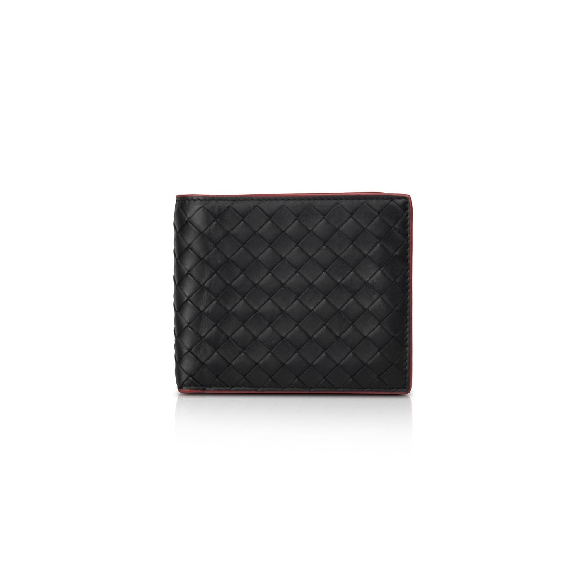 Bottega Veneta Intrecciato Bi-Fold Wallet