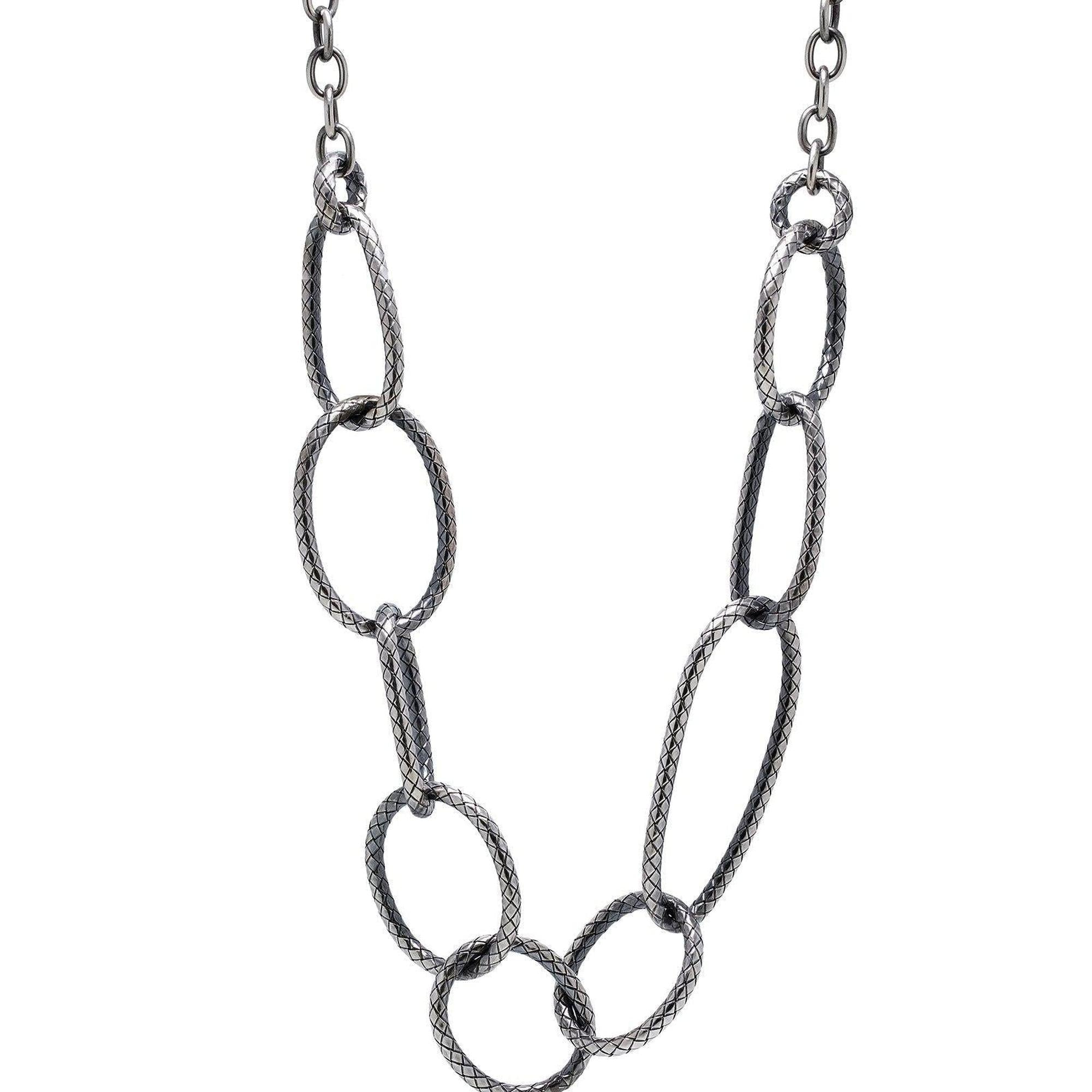Bottega Veneta Intrecciato Collar Necklace