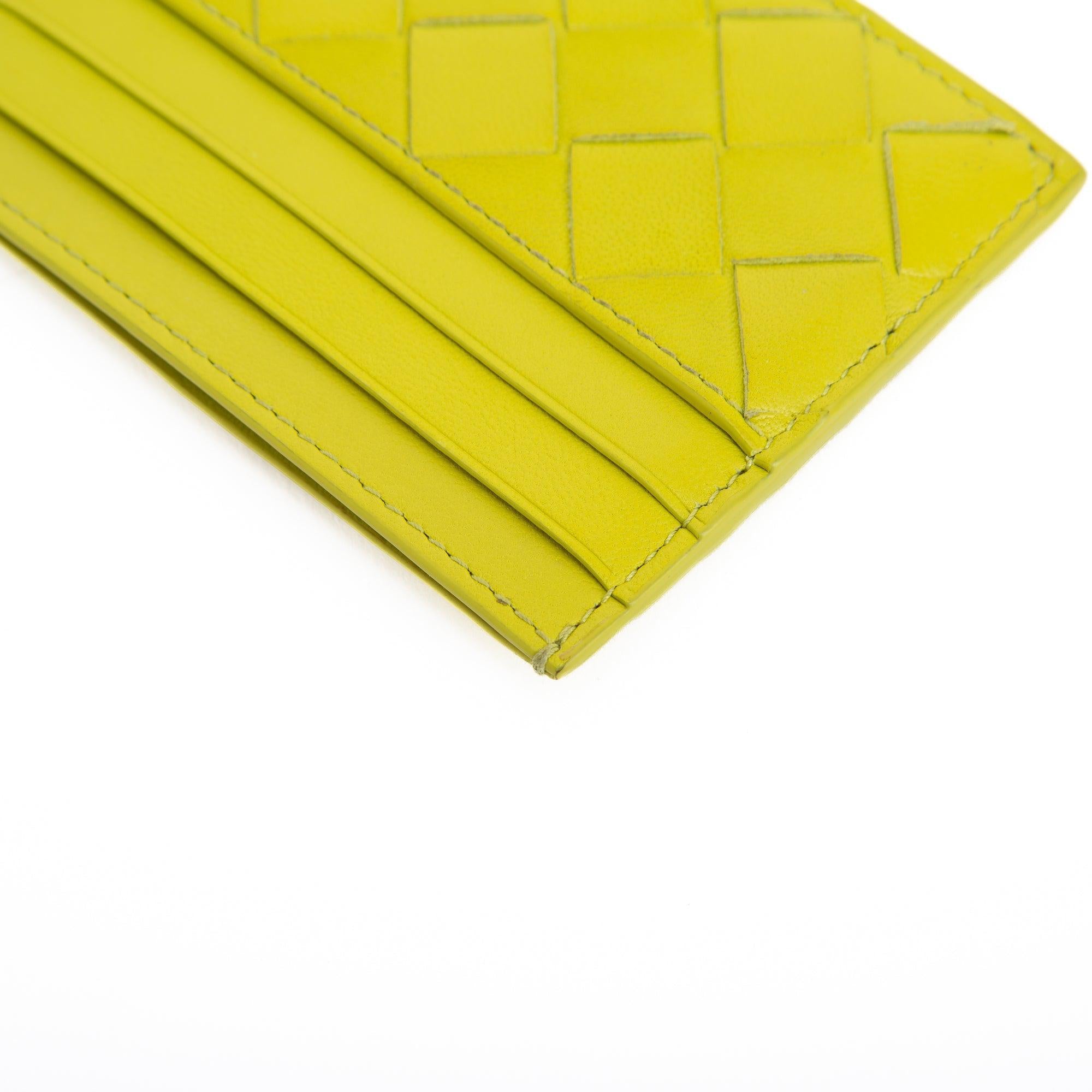 Bottega Veneta Intrecciato Leather Card Case