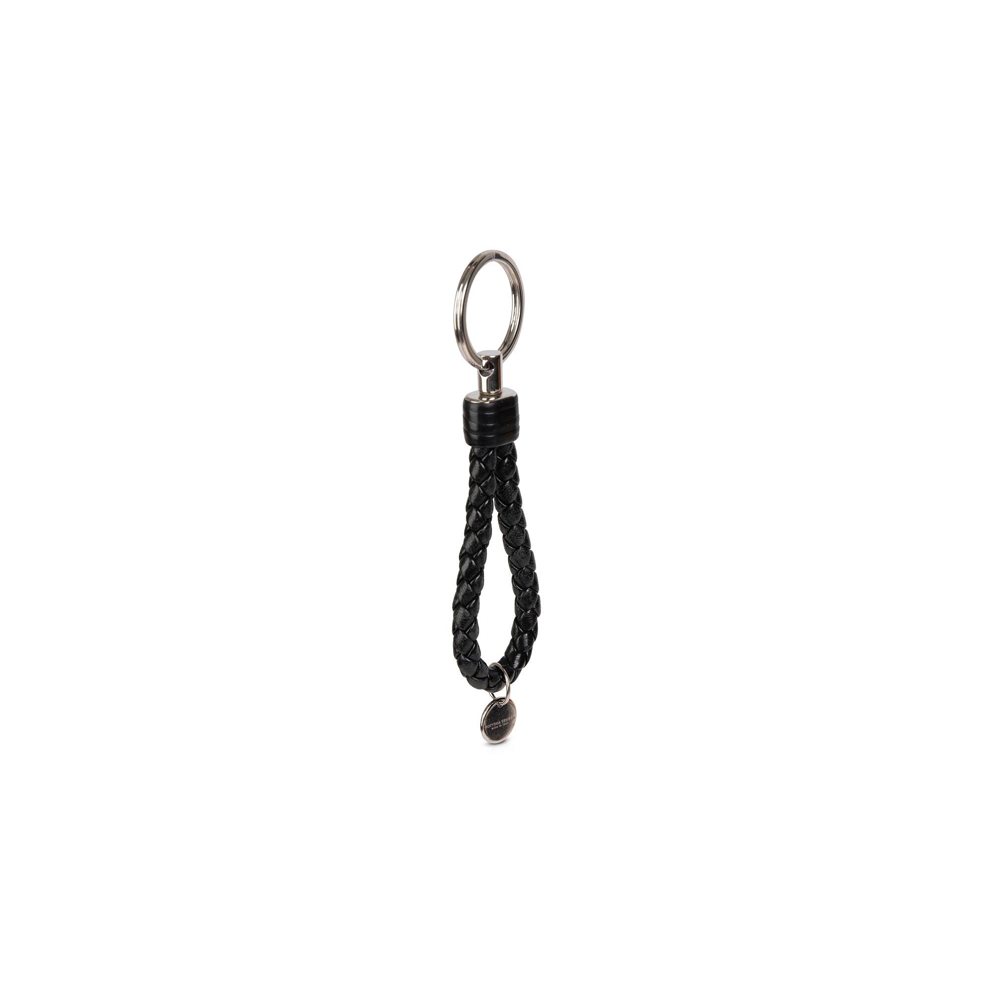 Bottega Veneta Intrecciato Leather Key Ring