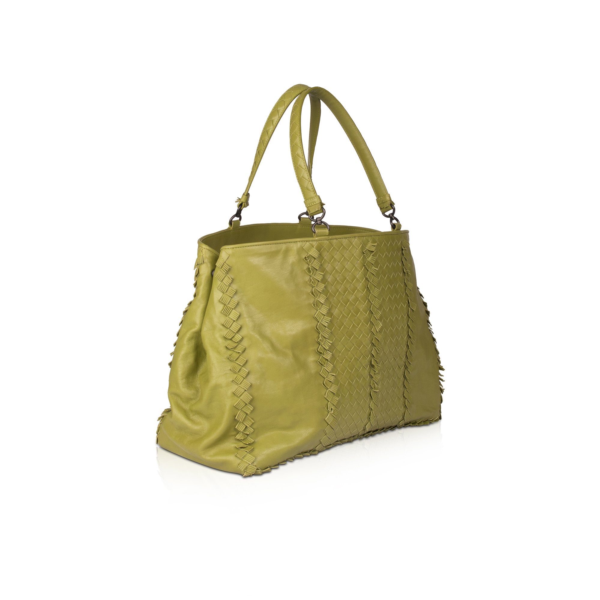 Bottega Veneta Intrecciato Nappa Fringe Tote