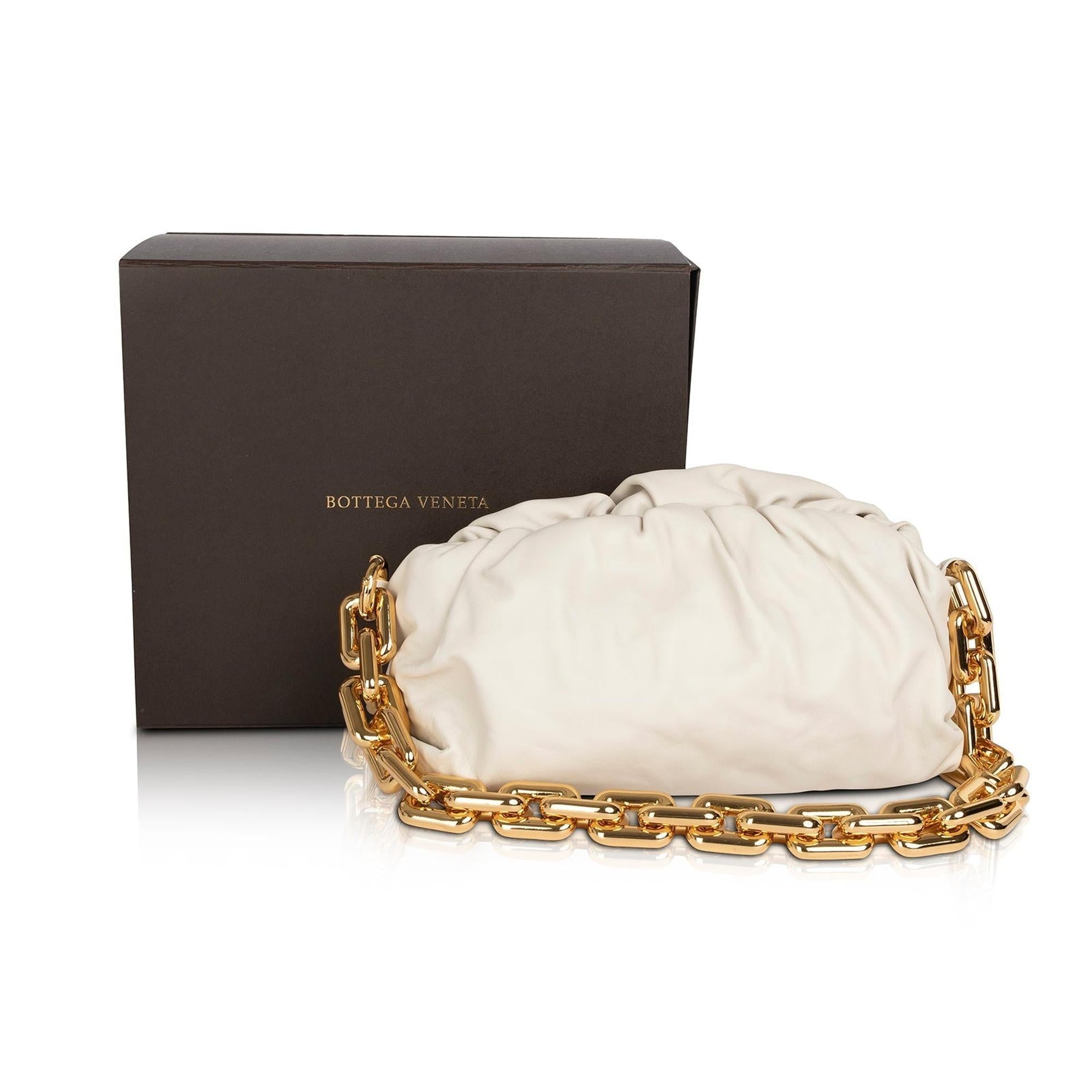 Bottega Veneta The Chain Pouch Bag w/ Box & Receipt