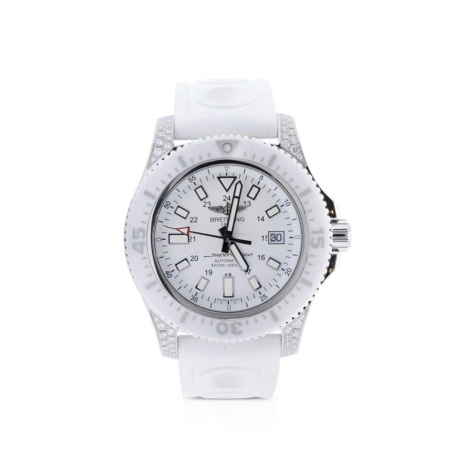 Breitling Limited Edition Superocean Diamond Watch