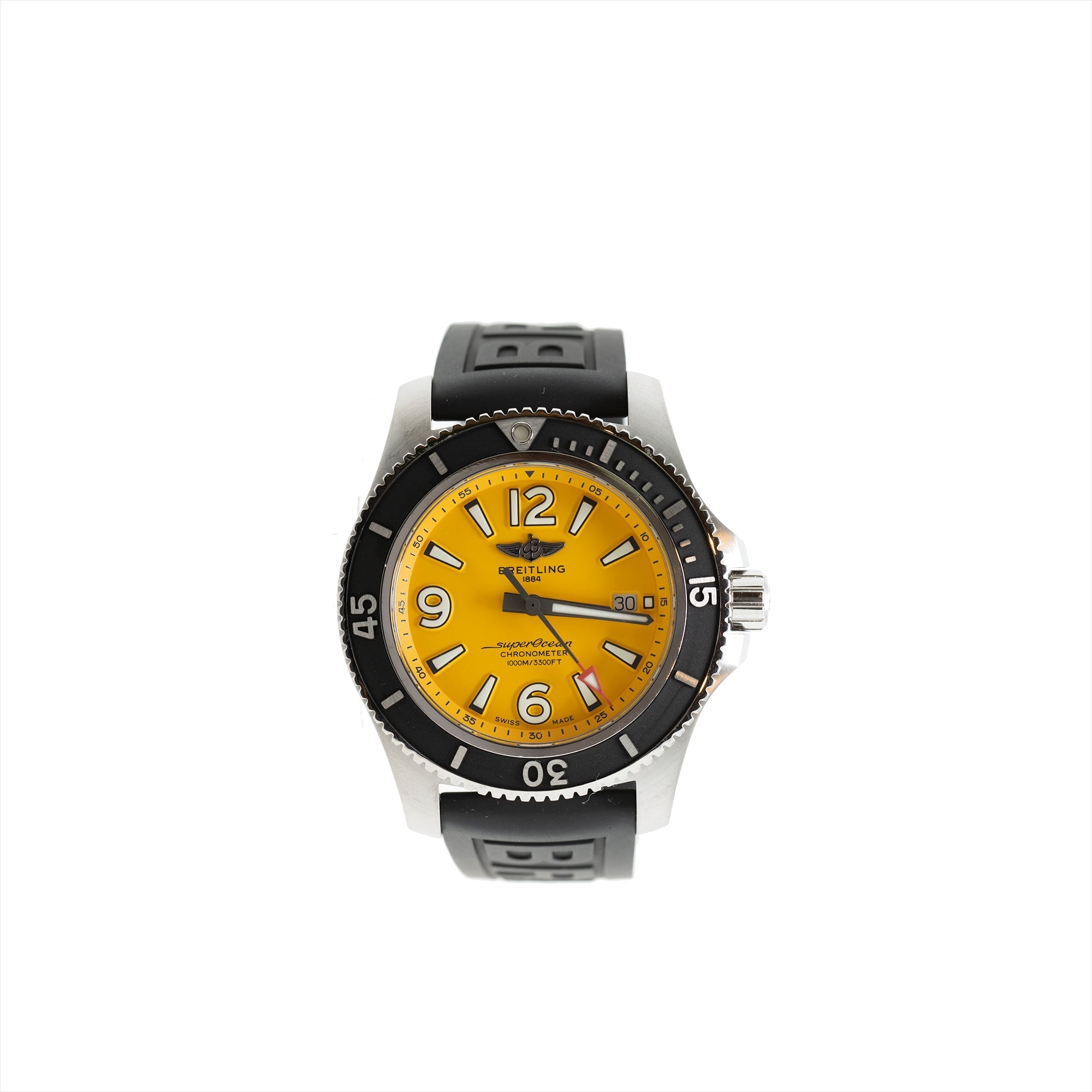 Breitling Superocean 44 mm Automatic Watch w/ Box & Papers