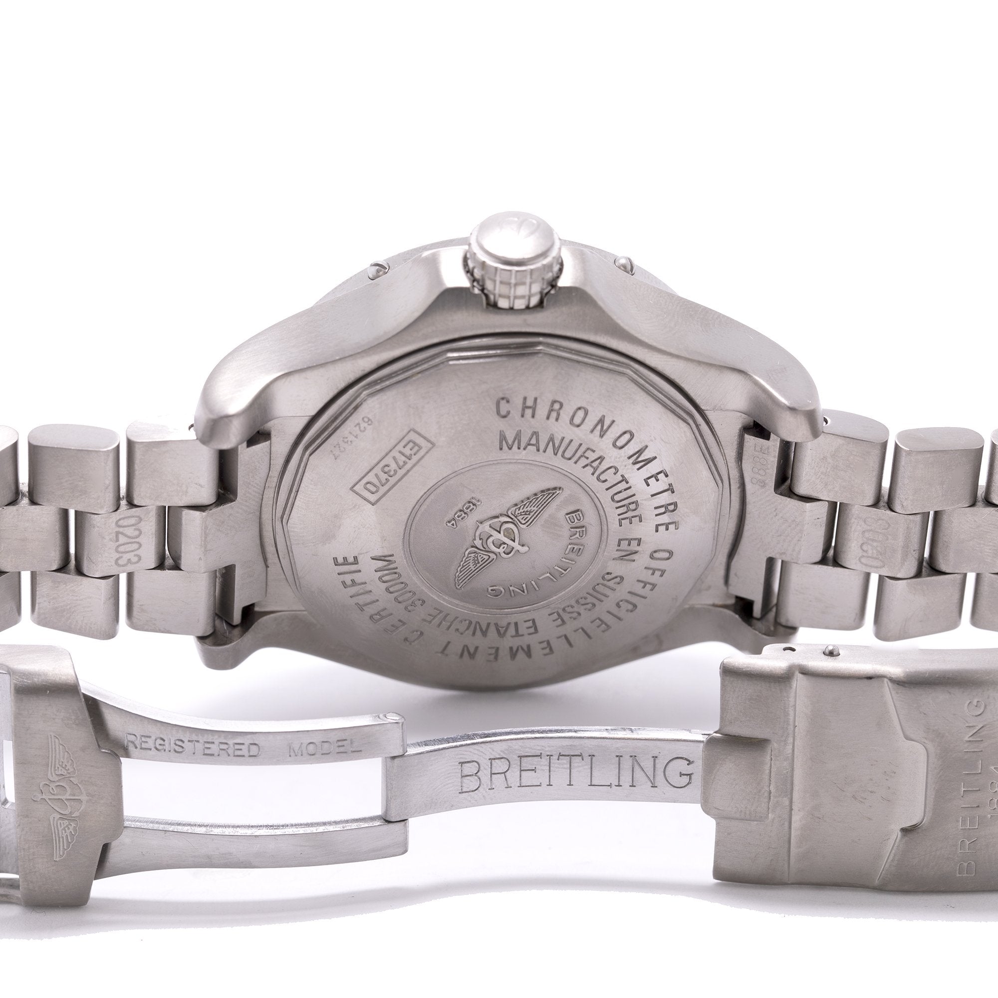 Breitling Titanium Avenger Seawolf Titanium Watch w/ Box