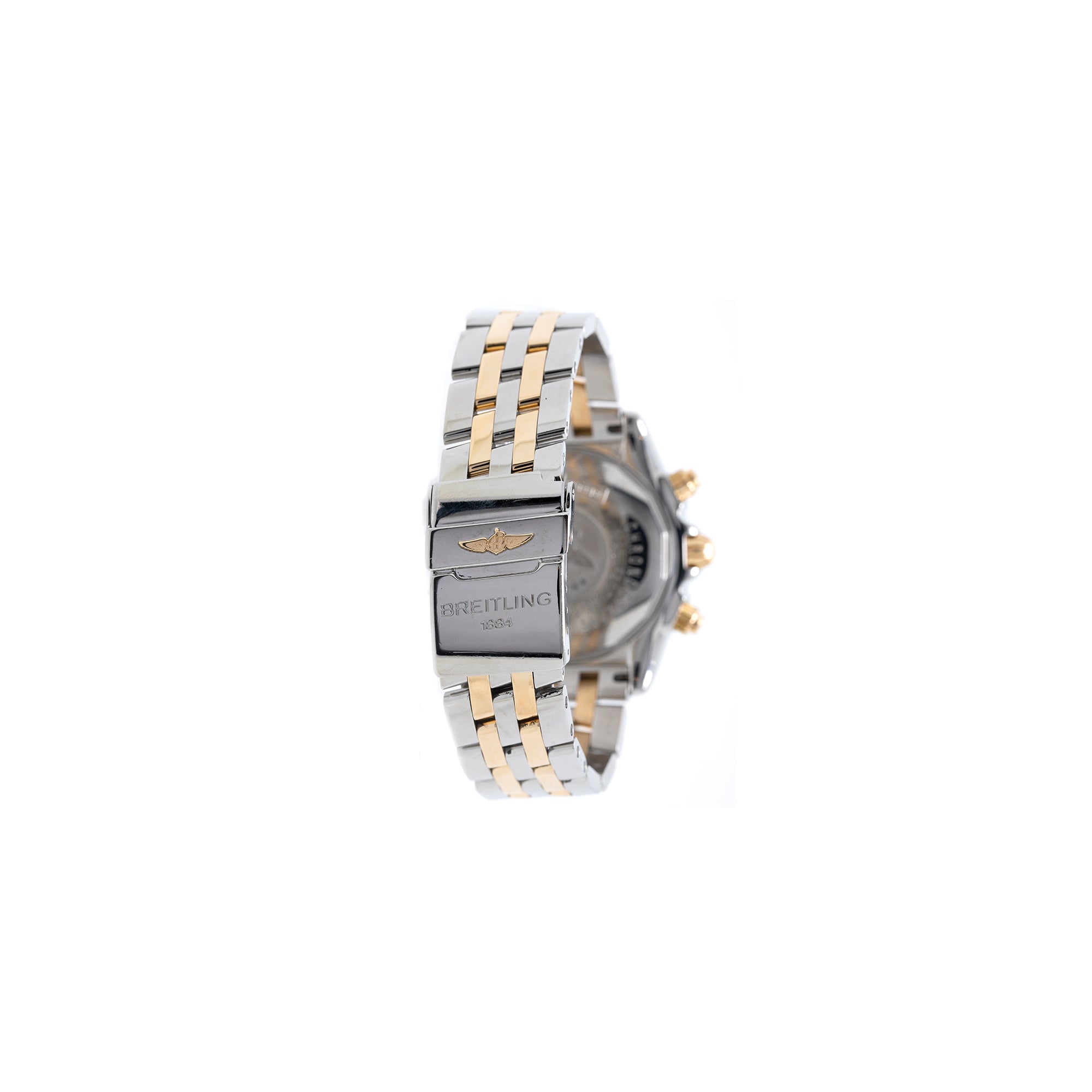 Breitling Two-Tone Chronomat Evolution 44 mm Watch w/ Box & Papers