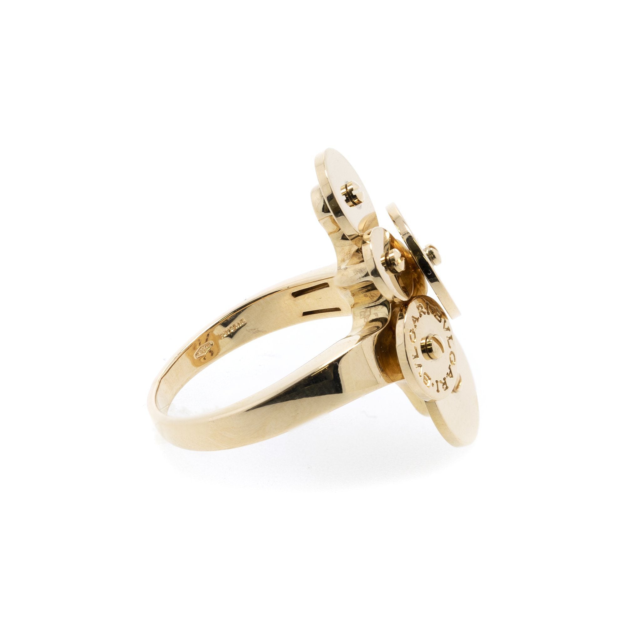 Bulgari 18k Gold Cicladi Discs Ring