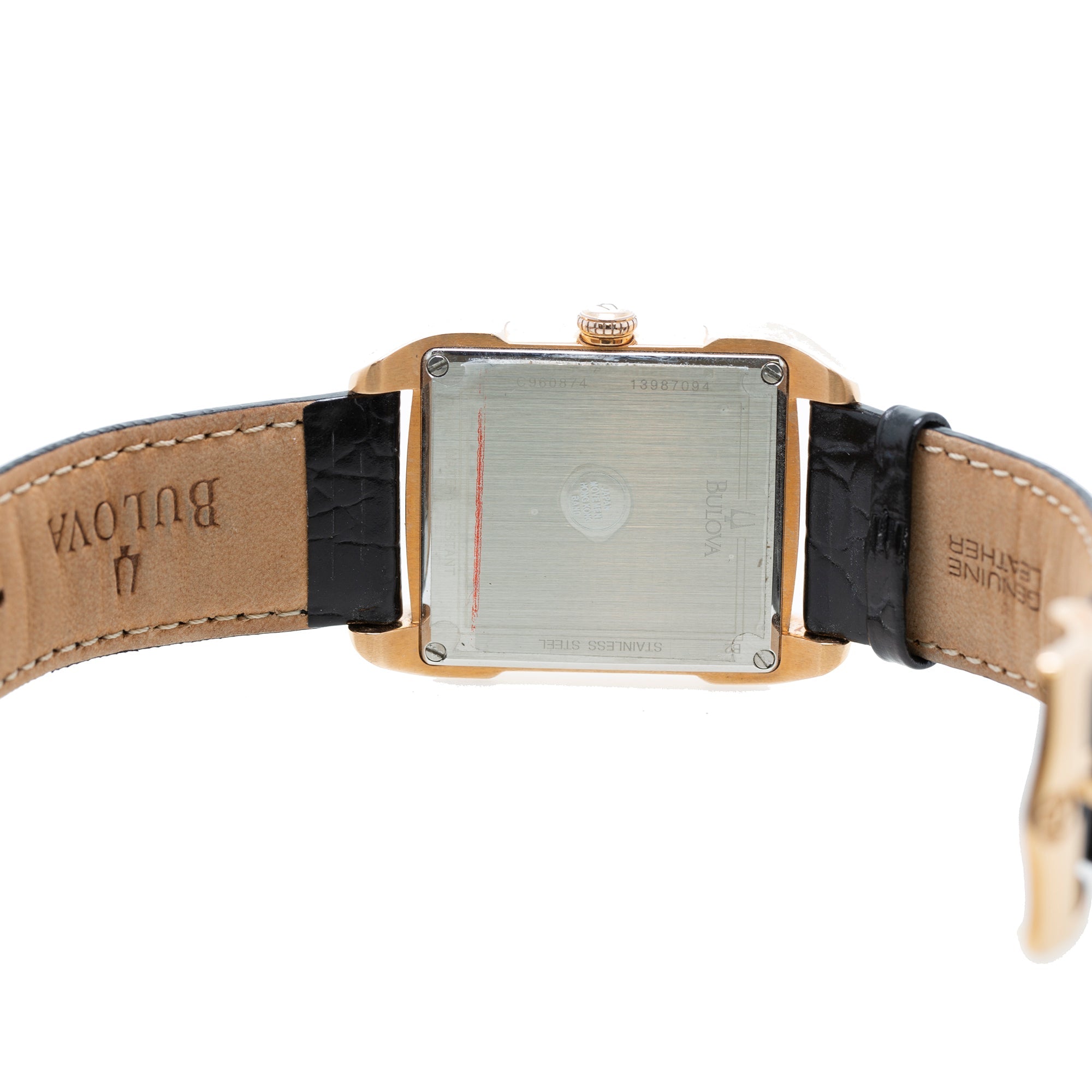 Bulova Adventurer Black Dial Watch w/ Box