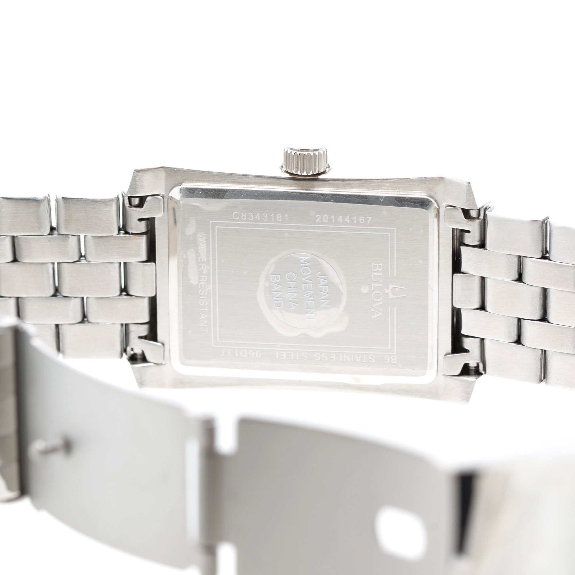 Bulova Classic Quadra Quartz Watch w/ Box