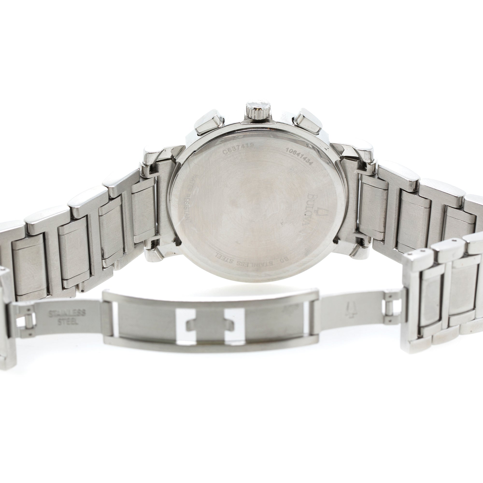 Bulova Diamond Chronograph 39 mm Quartz Watch