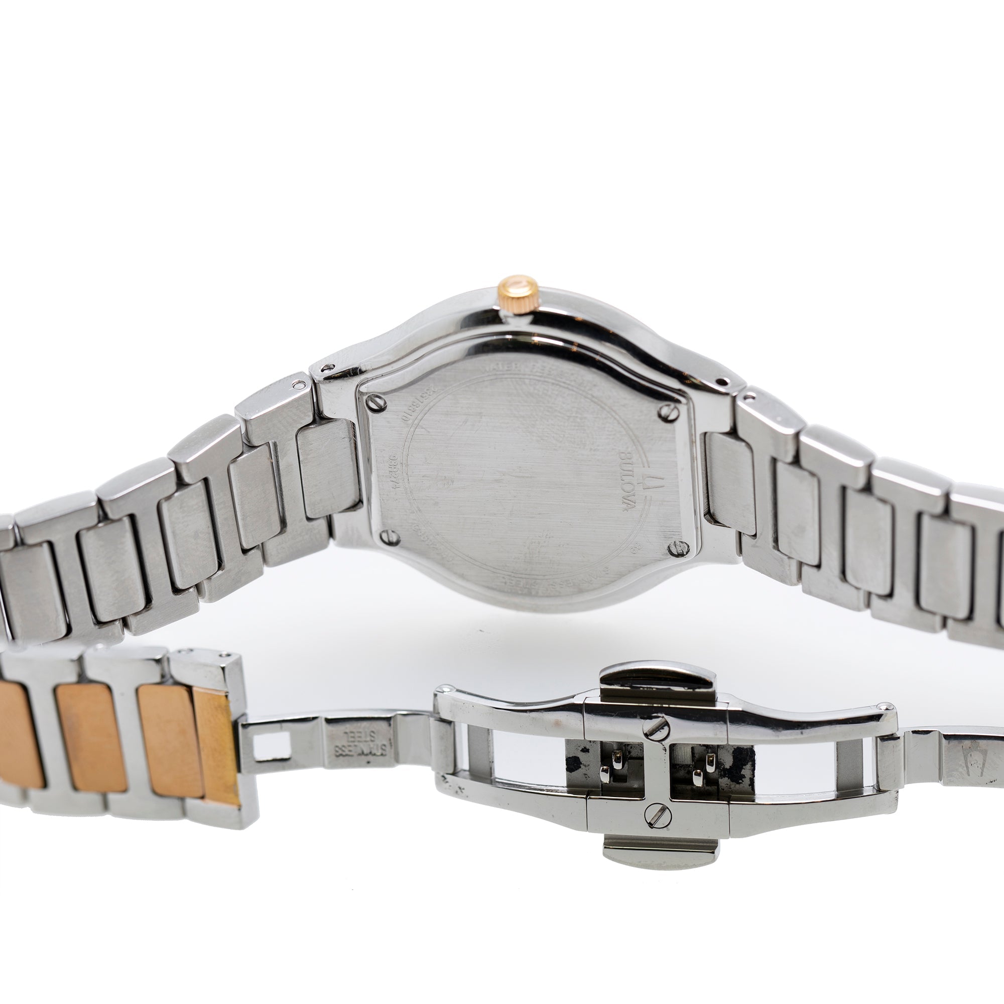 Bulova Two-Tone Diamond Watch w/ Box