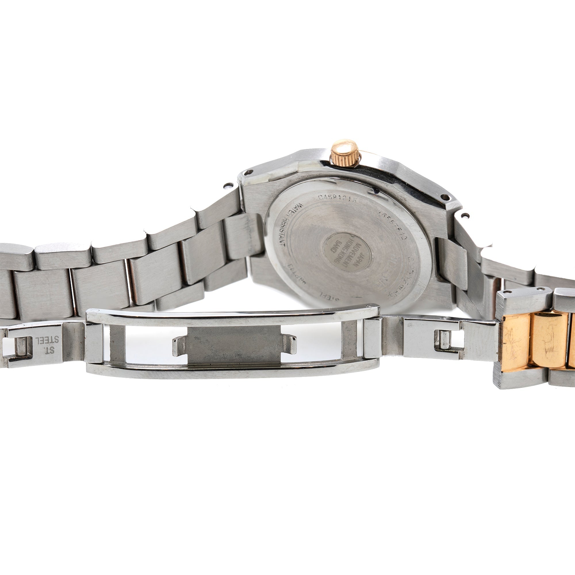 Bulova Two-Tone Surveyor Diamond Dial Classic Watch