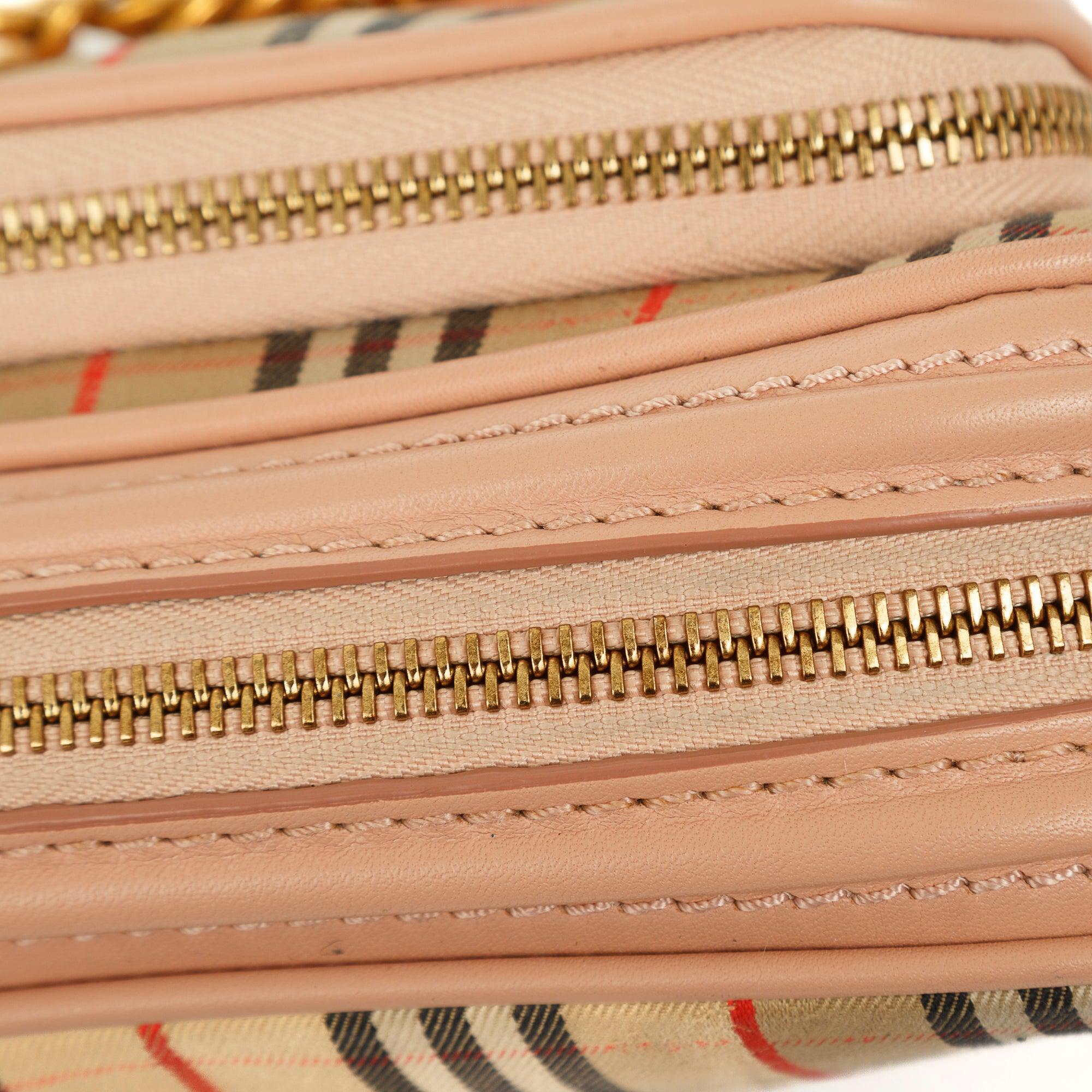 Burberry 1983 Knight Check Link Camera Bag