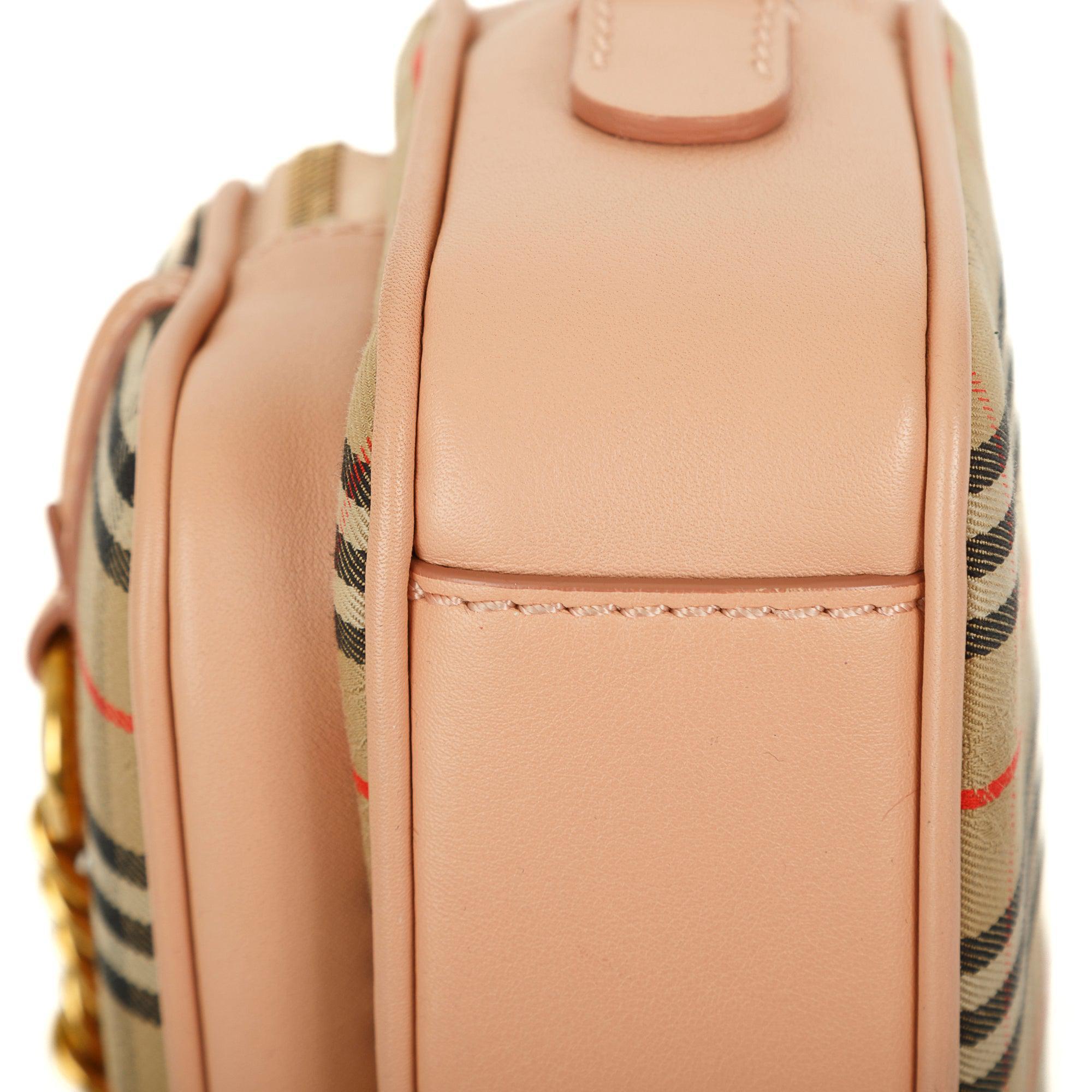 Burberry 1983 Knight Check Link Camera Bag