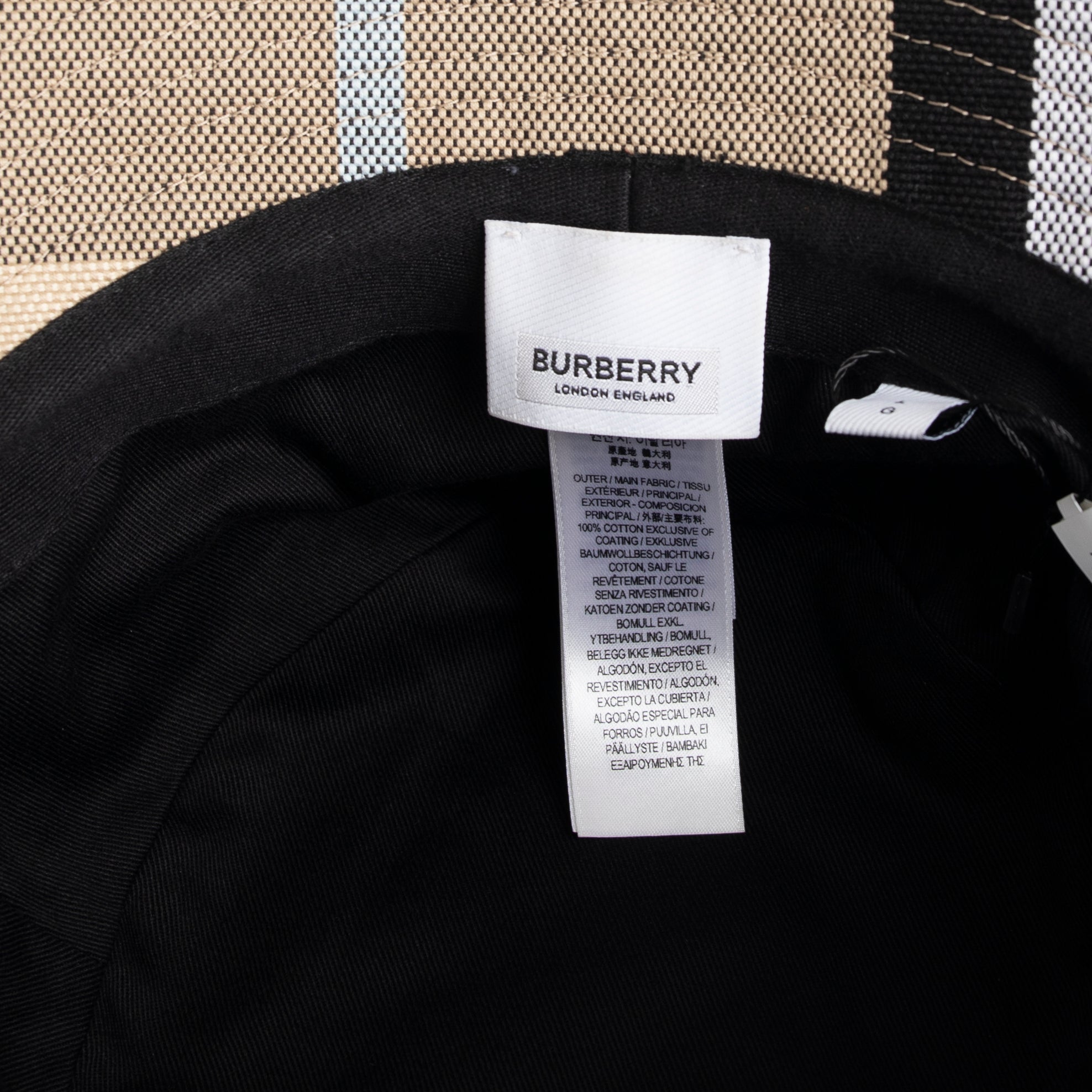 Burberry Check Bucket Hat