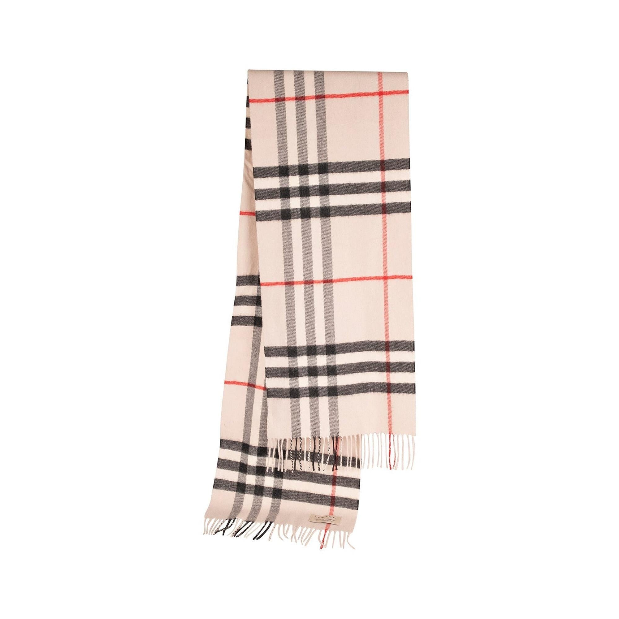 Burberry Classic Check Cashmere Scarf