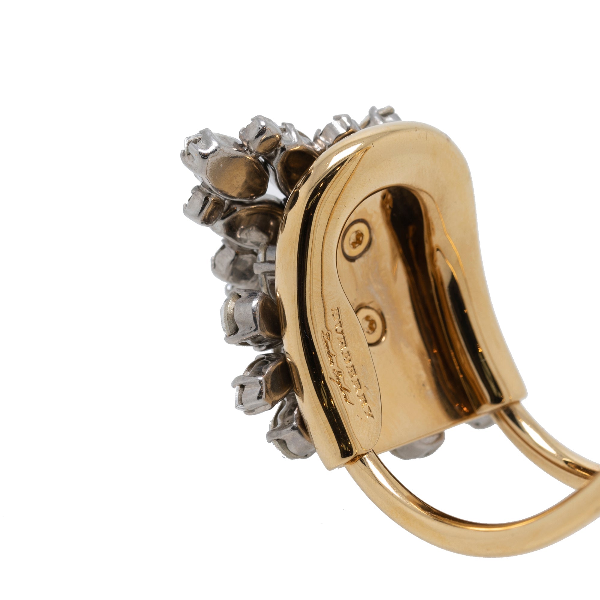 Burberry Crystal Daisy Pin Cuff Bracelet