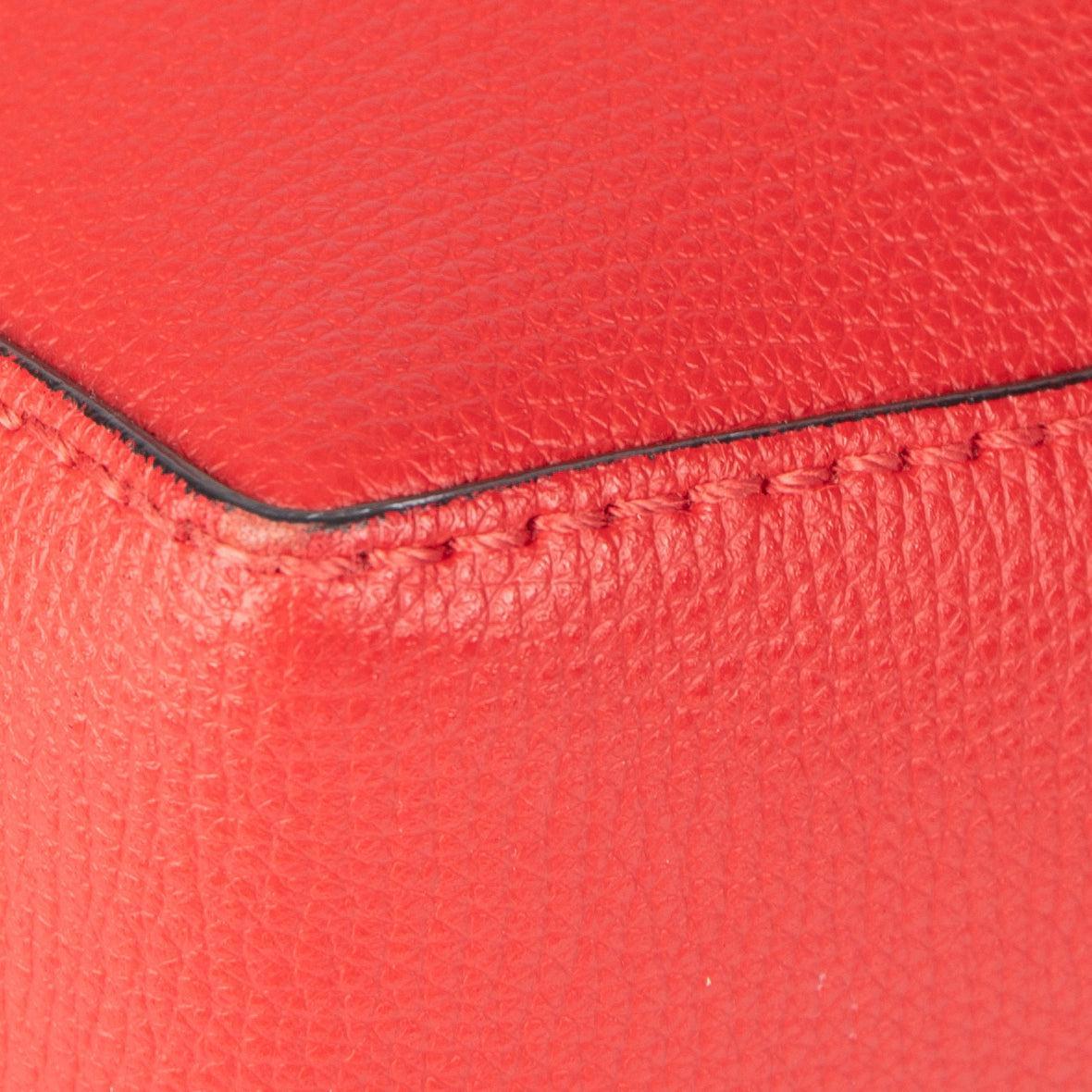 Burberry Embossed Crest Leather Large Tote