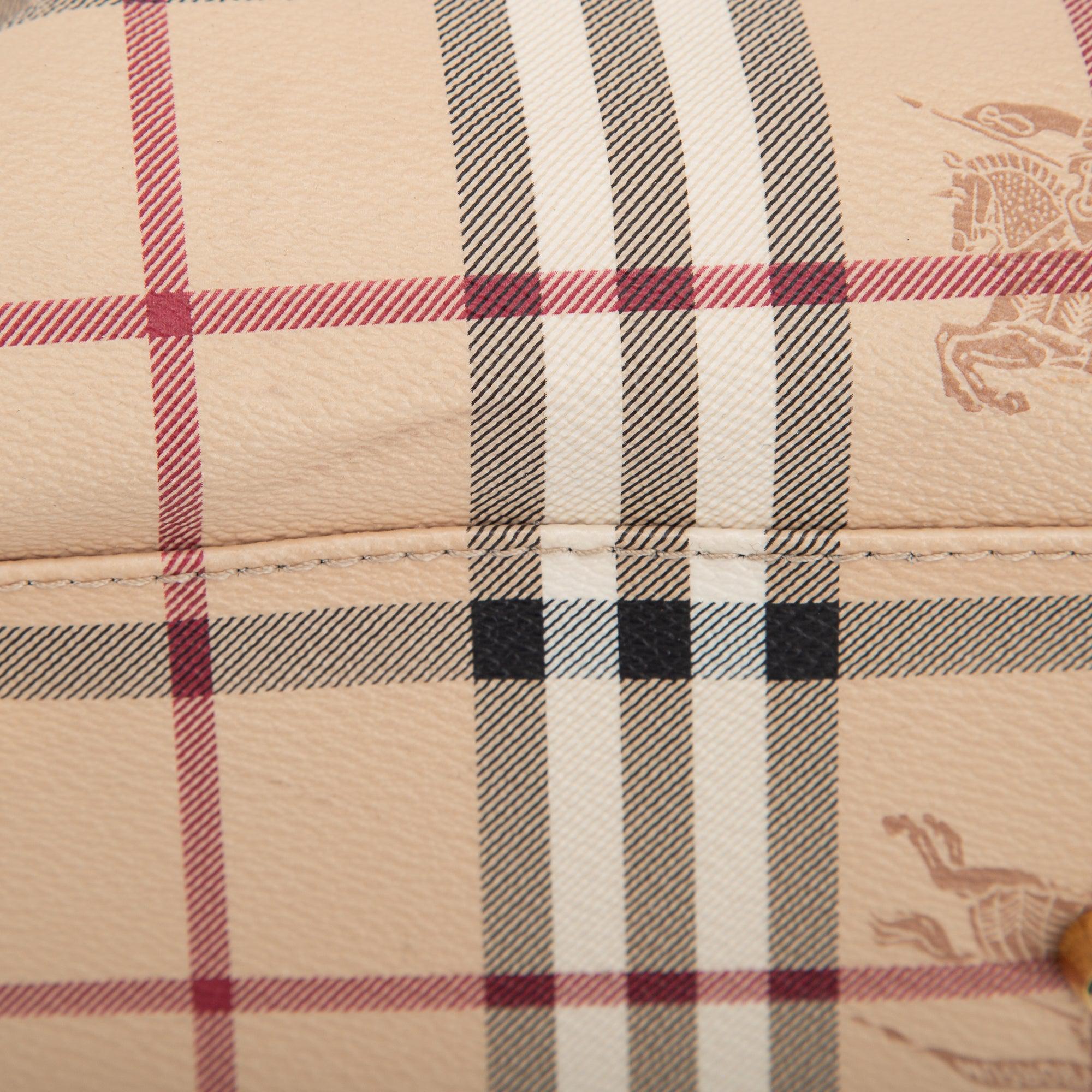 Burberry Haymarket Check Canterbury Tote