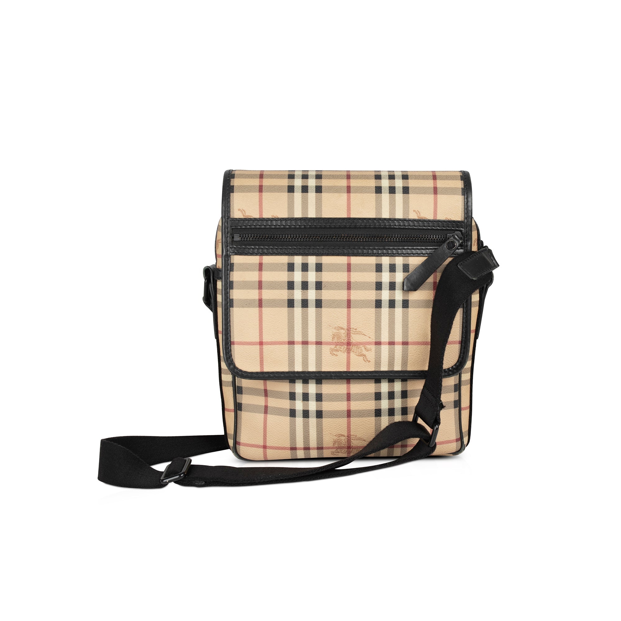 Burberry Haymarket Check Messenger Bag