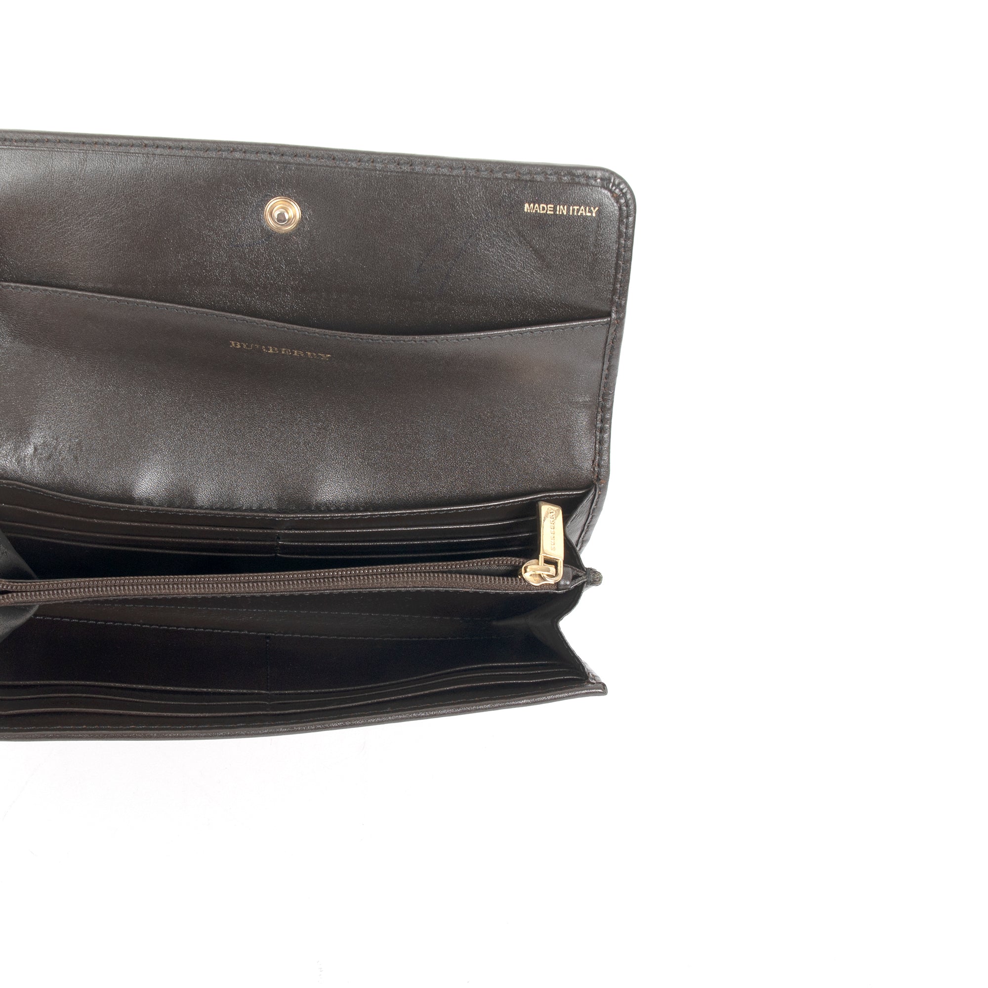 Burberry House Check Continental Wallet