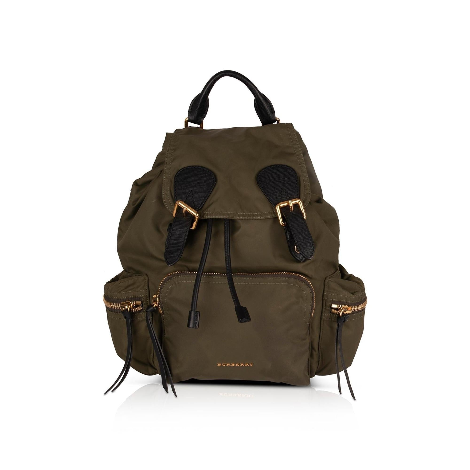 Burberry Medium Nylon Rucksack Backpack
