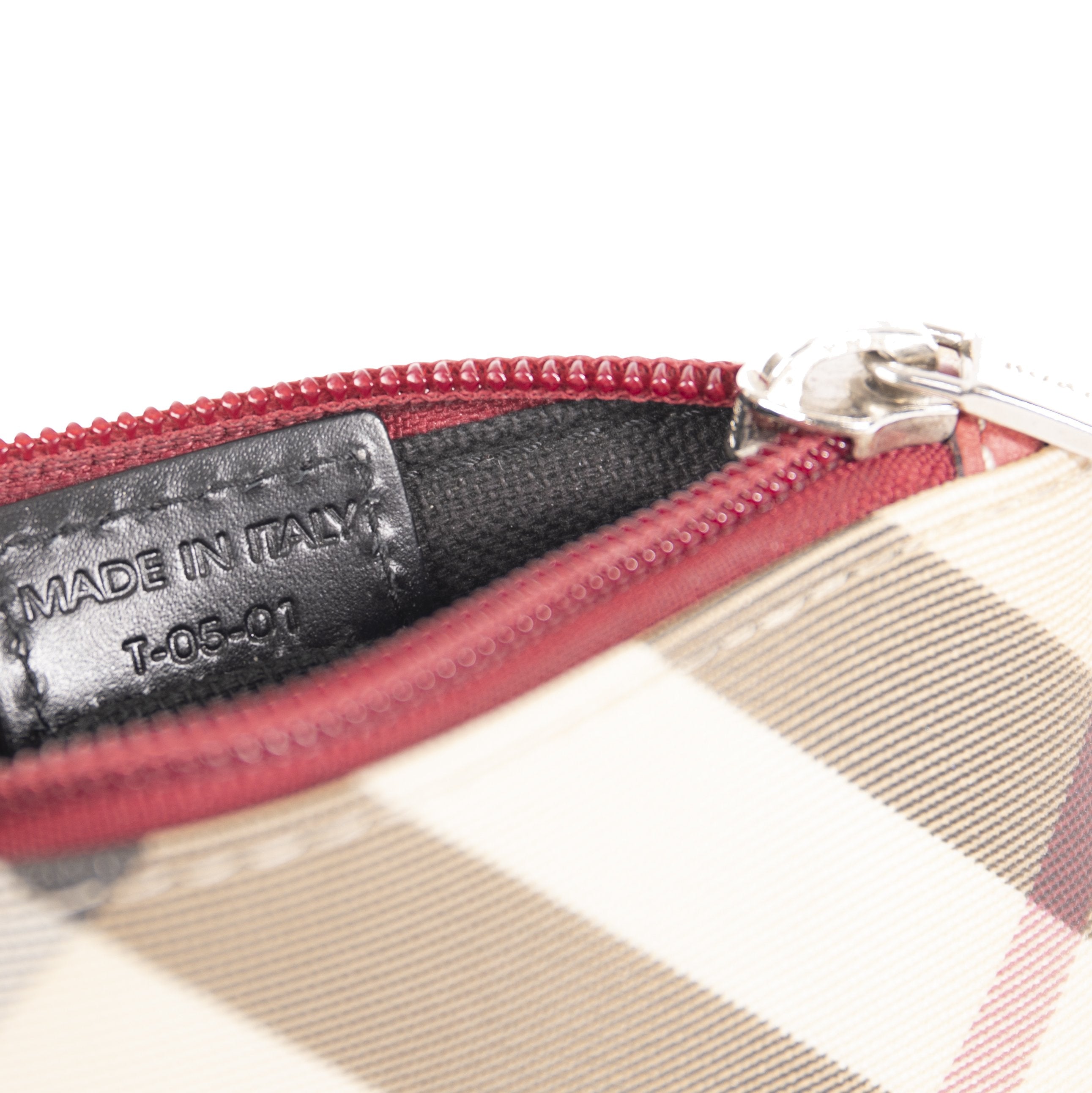 Burberry Nova Check Coin Pouch