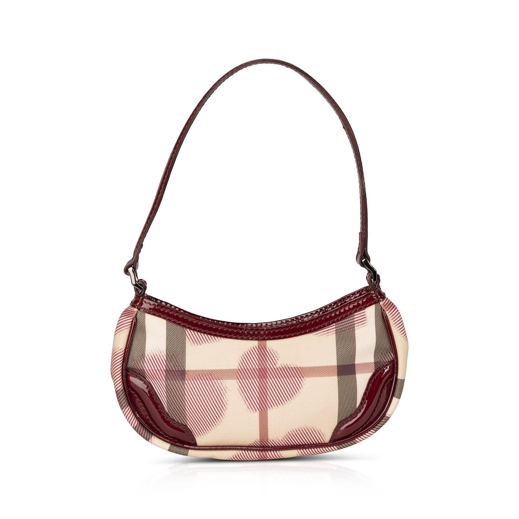 Burberry Painted Hearts Nova Check Bag