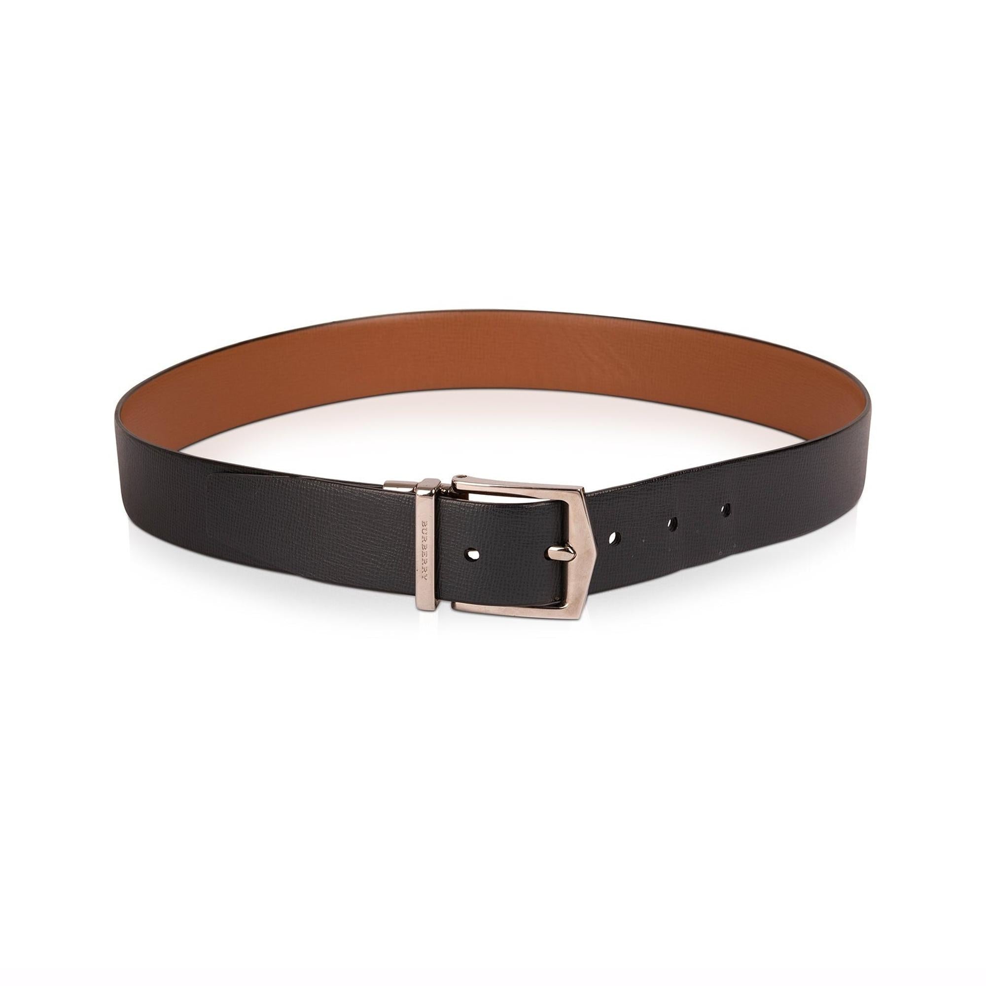 Burberry Reversible Leather Belt