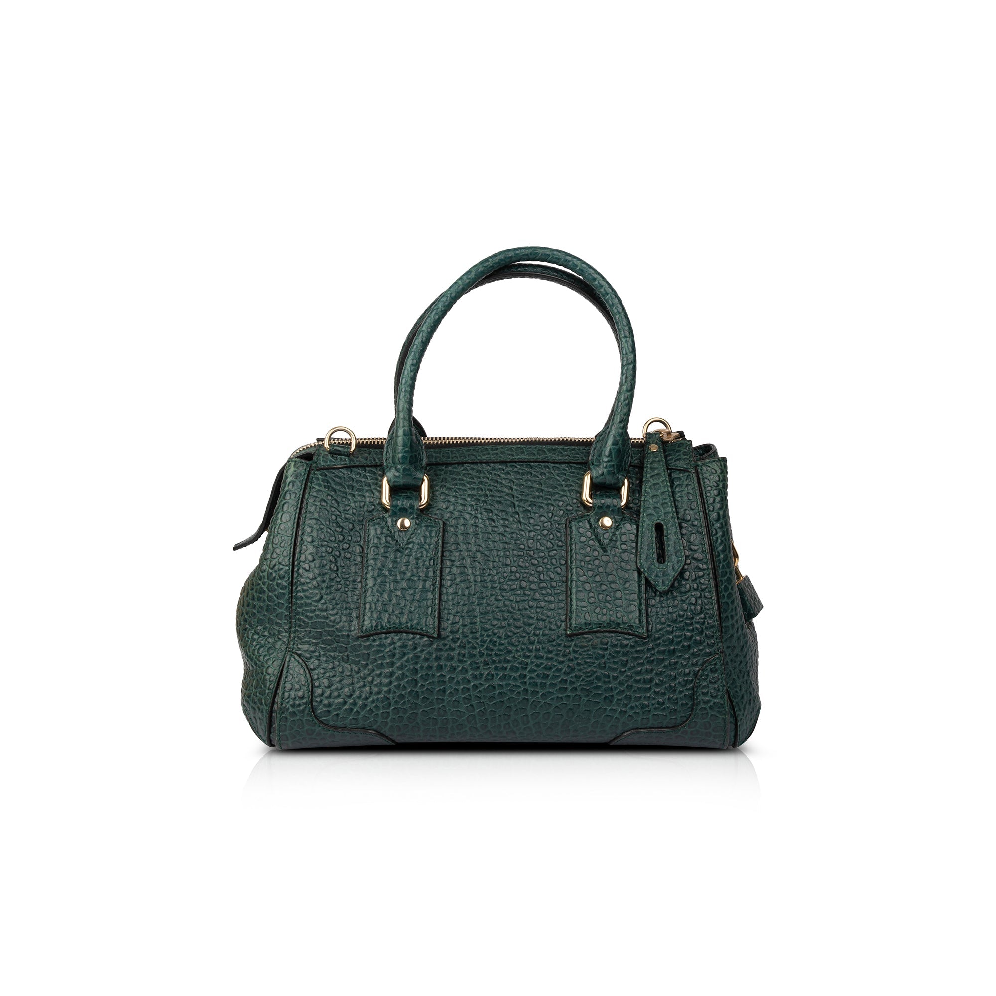 Burberry Small Leather Gladstone Bag