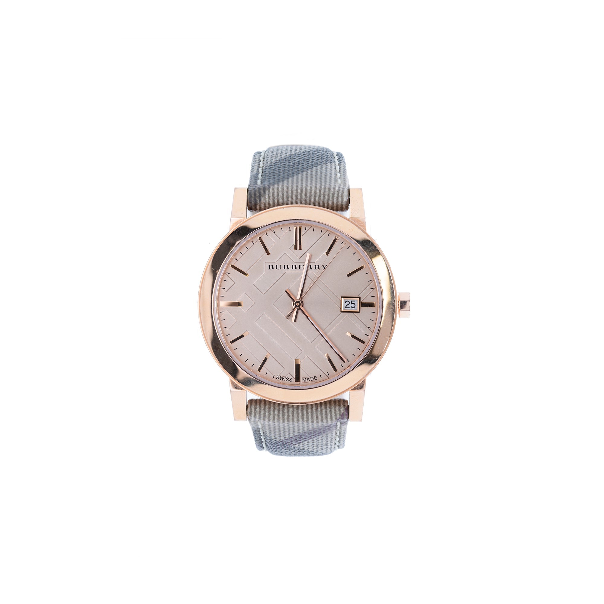 Burberry The City Haymarket Check Watch