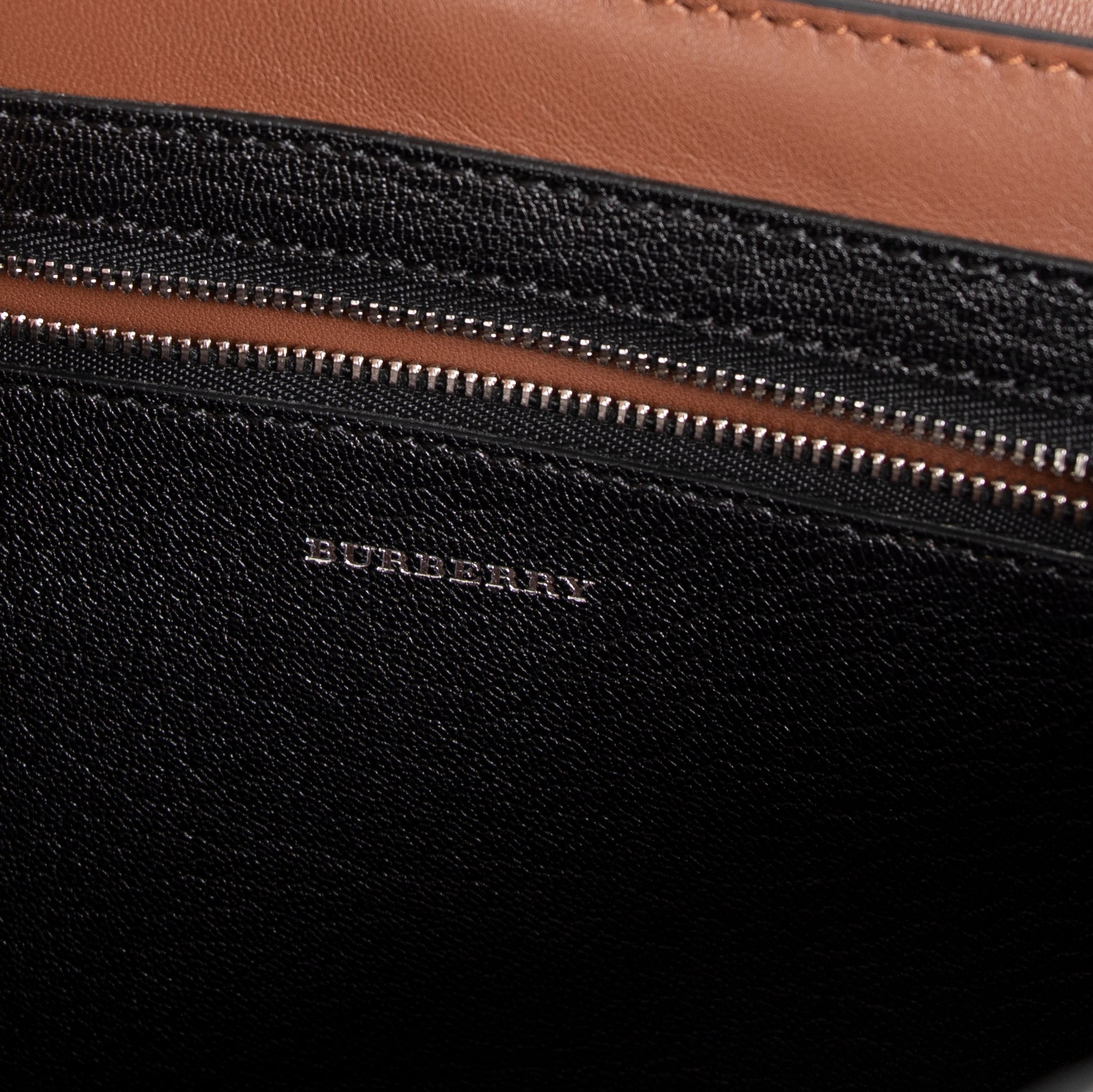 Burberry Vintage Check Canvas & Black Leather Medium D-Ring Shoulder Bag