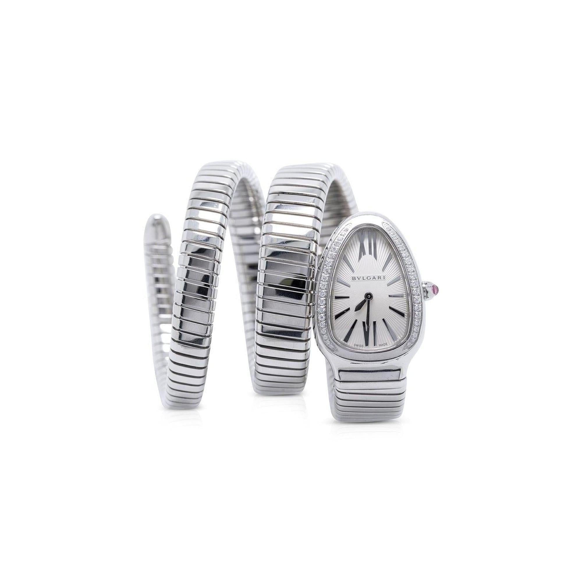 Bvlgari Serpenti Tubogas Diamond Watch