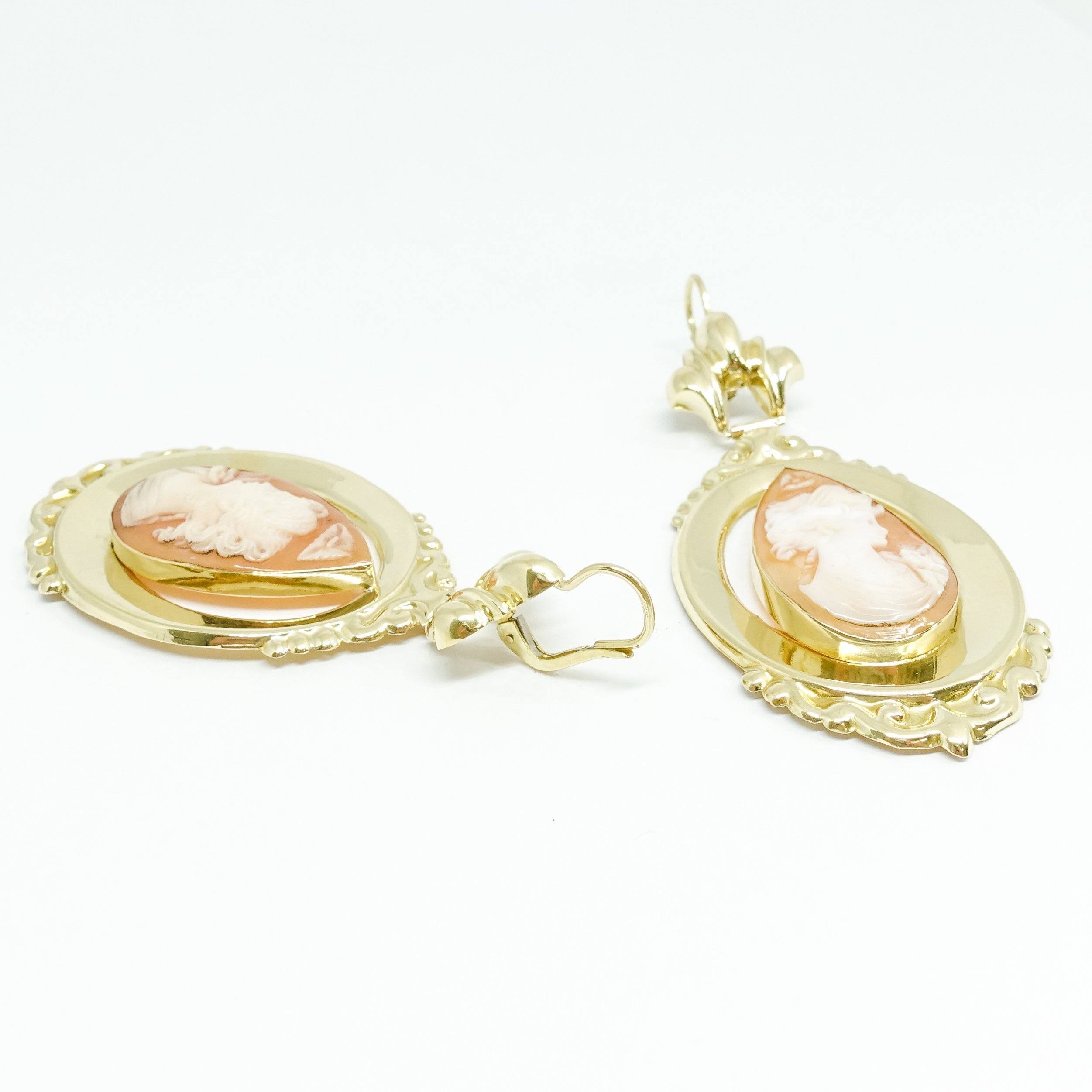 Cameo Earrings