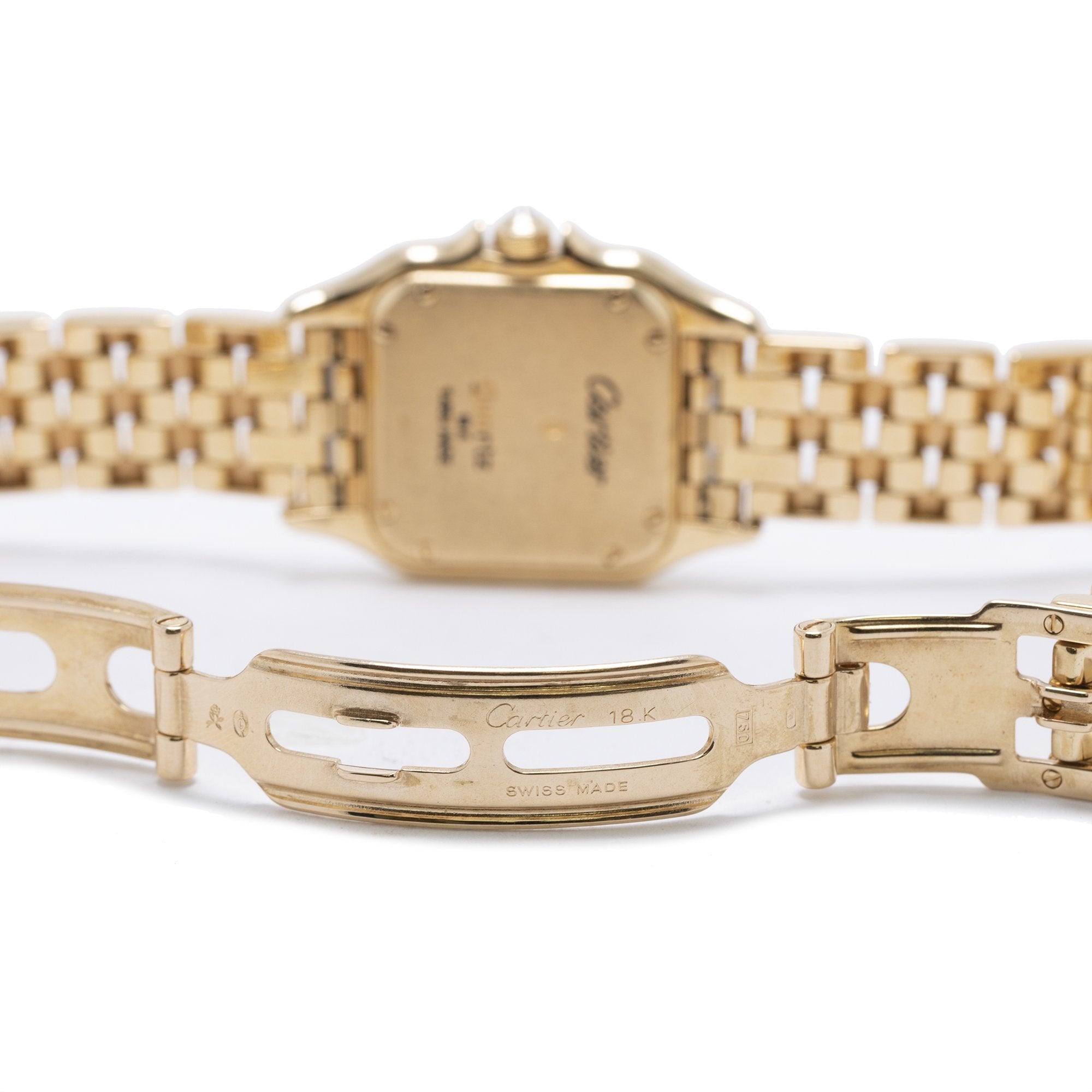 Cartier 18k Gold Diamond Panthere Watch