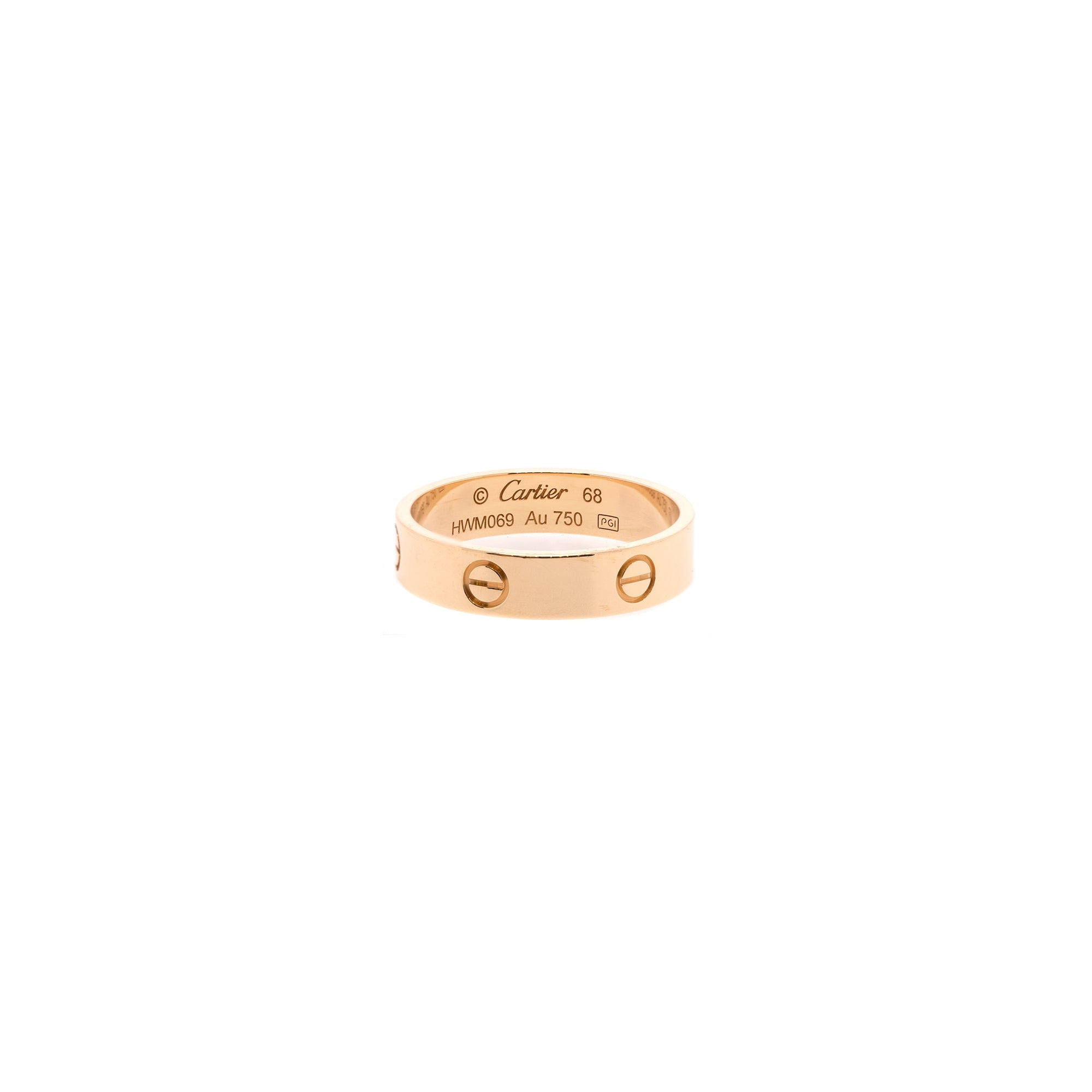 Cartier 18k Gold Love Ring