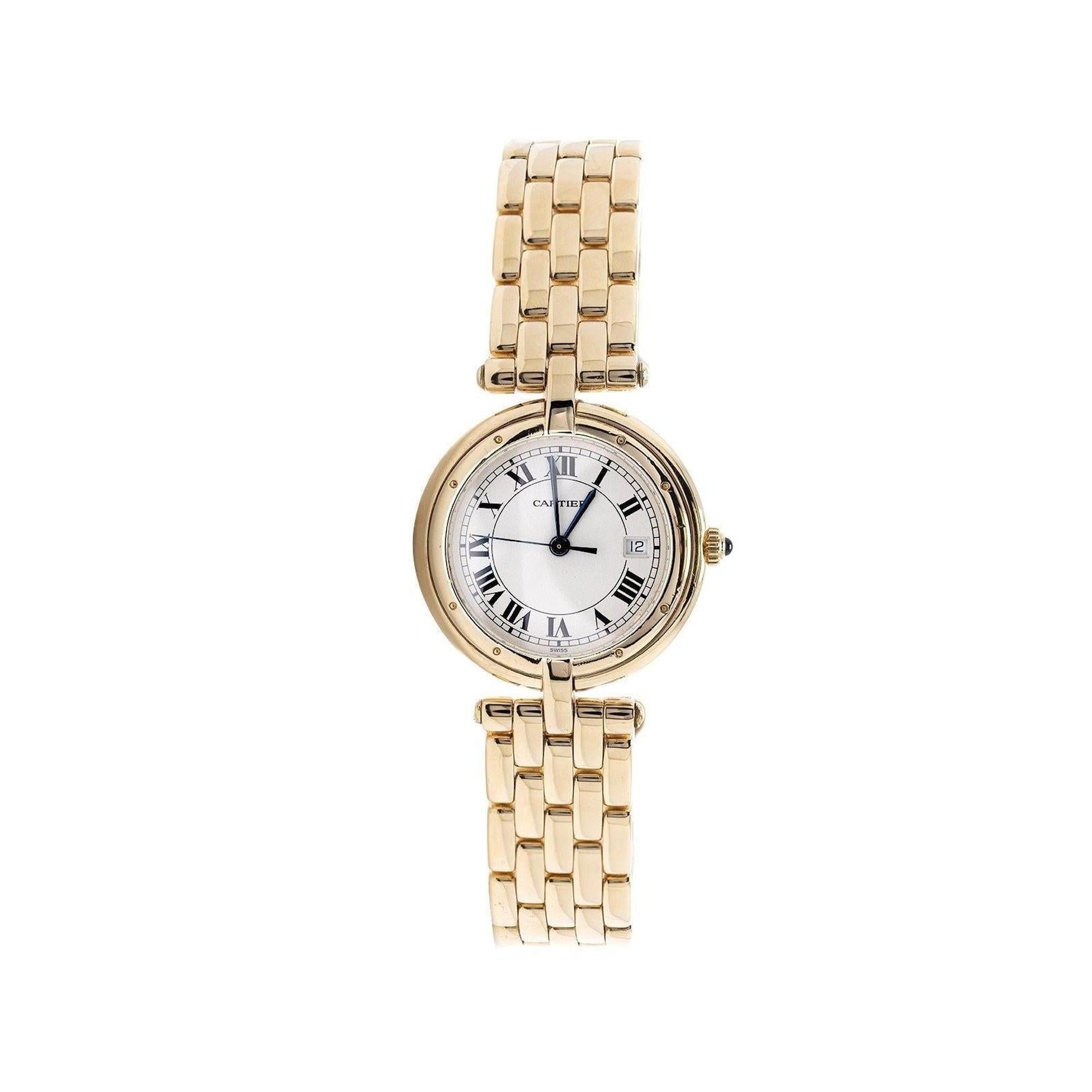 Cartier 18k Gold Panthere Vendome Watch w/ Box – Oliver Jewellery