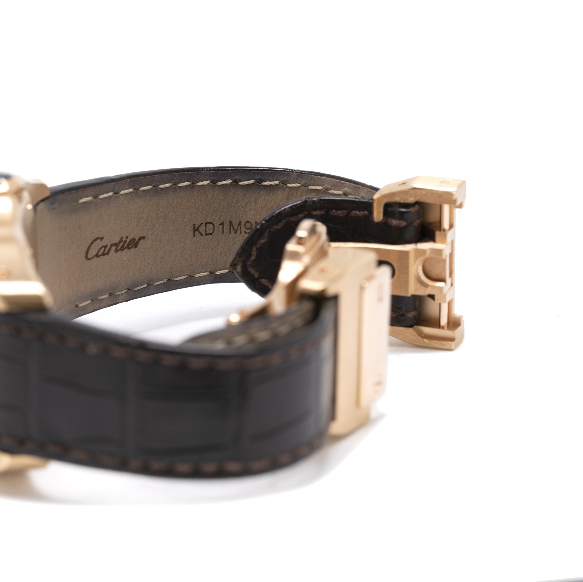 Cartier 18k Rose Gold Santos 100 Watch w/ Box