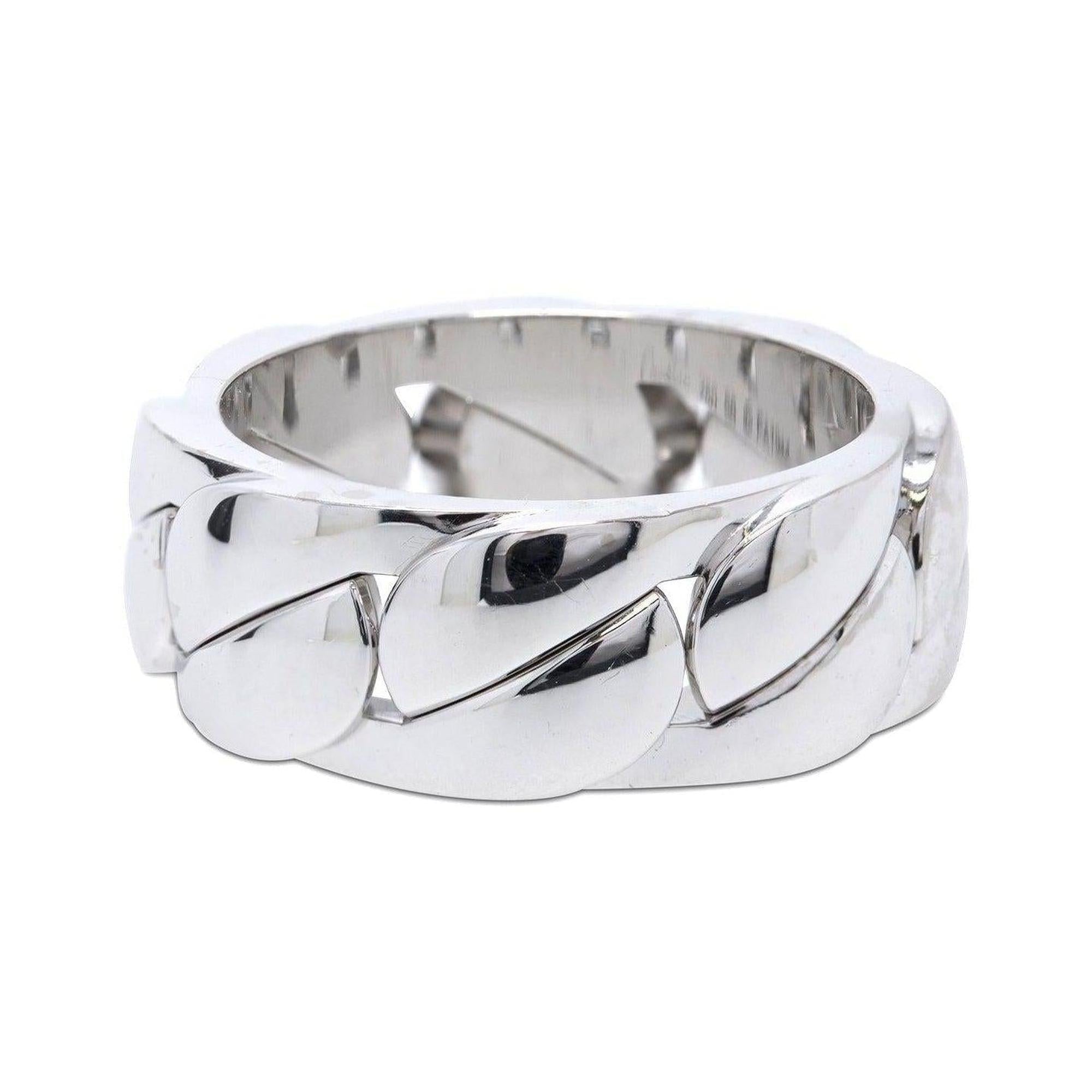 Cartier 18k White Gold La Dona Ring