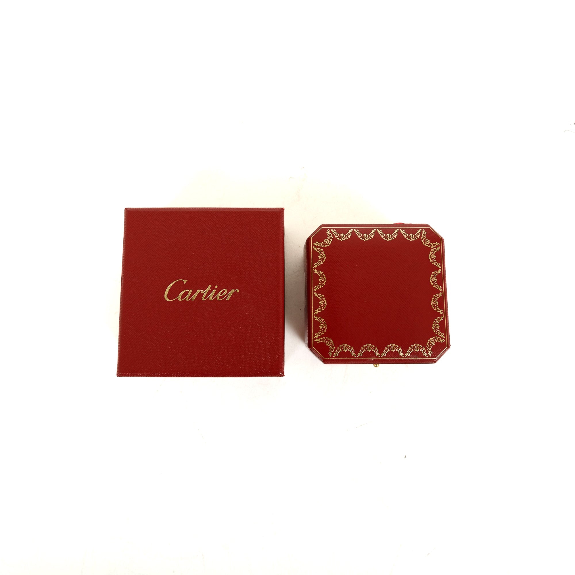 Cartier 18k White Gold Love Wedding Band Ring w/ Box