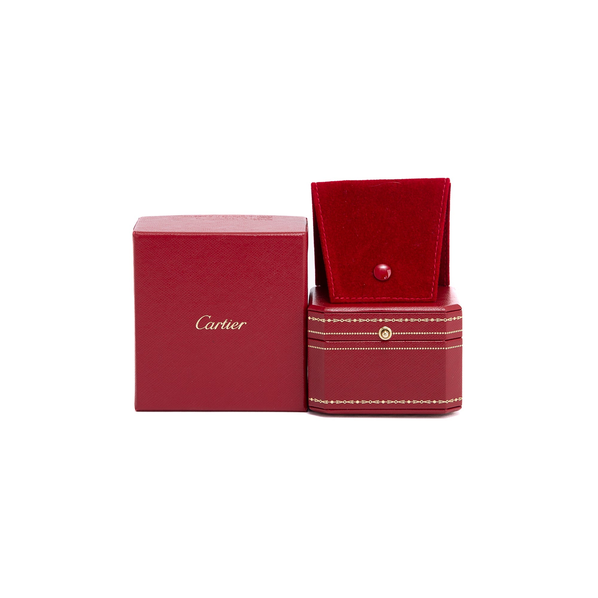 Cartier 18k Yellow Gold 3.6 mm Love Wedding Band Ring w/ Box, Receipt & Certificate