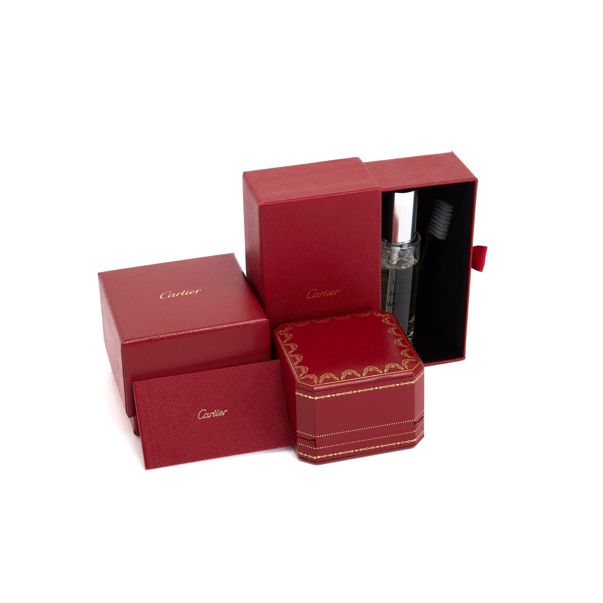 Cartier 18k Yellow Gold 5.5 mm Love Ring w/ Box, Receipt & Certificate
