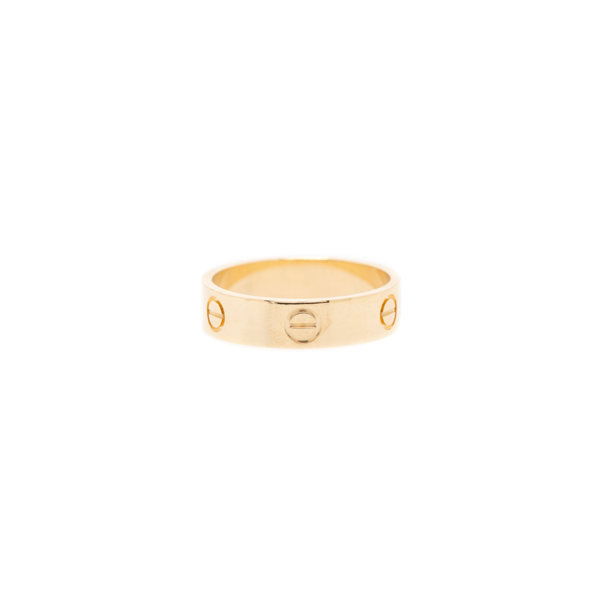Cartier 18k Yellow Gold Love Ring