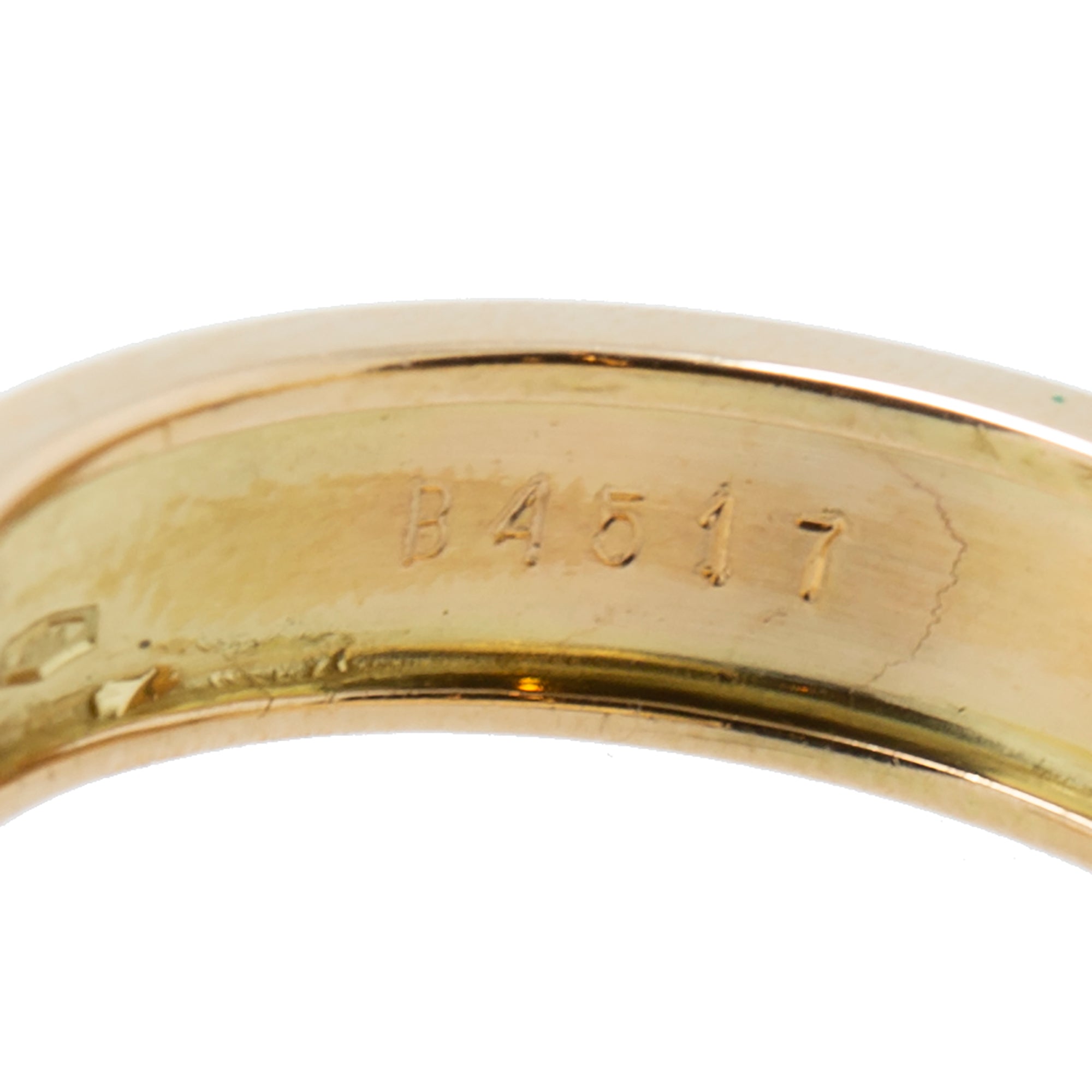 Cartier 18k Yellow Gold Vintage Love Hoop Earrings