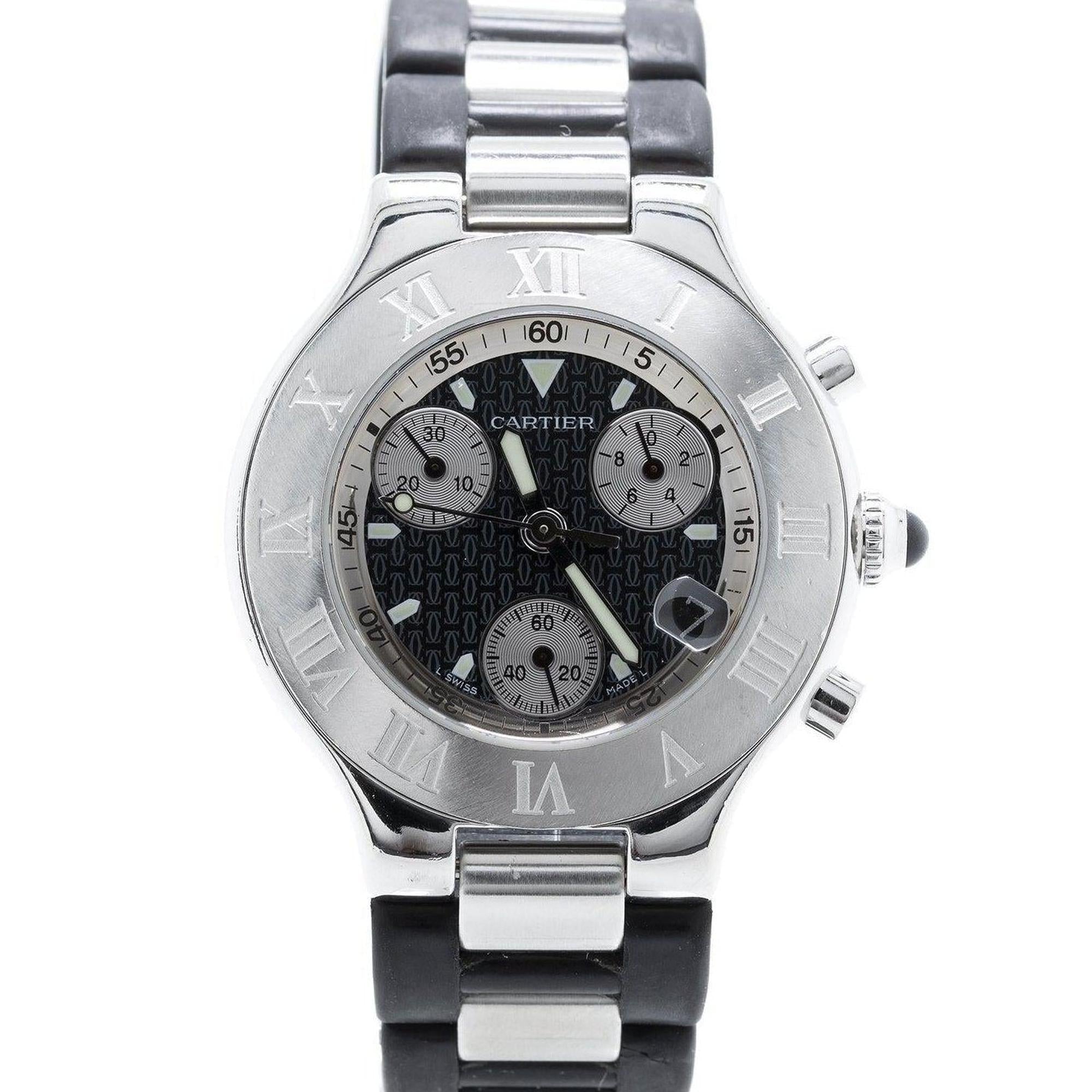 Cartier 21 Must Chronoscaph Watch