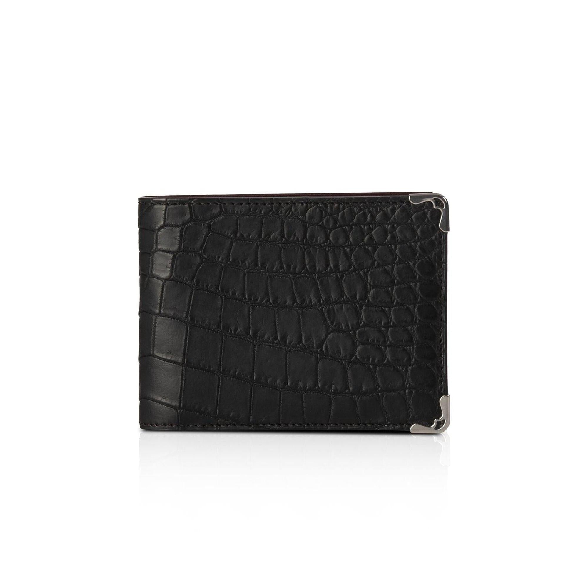 Cartier Alligator Must De Cartier Wallet w/ Box & Receipt