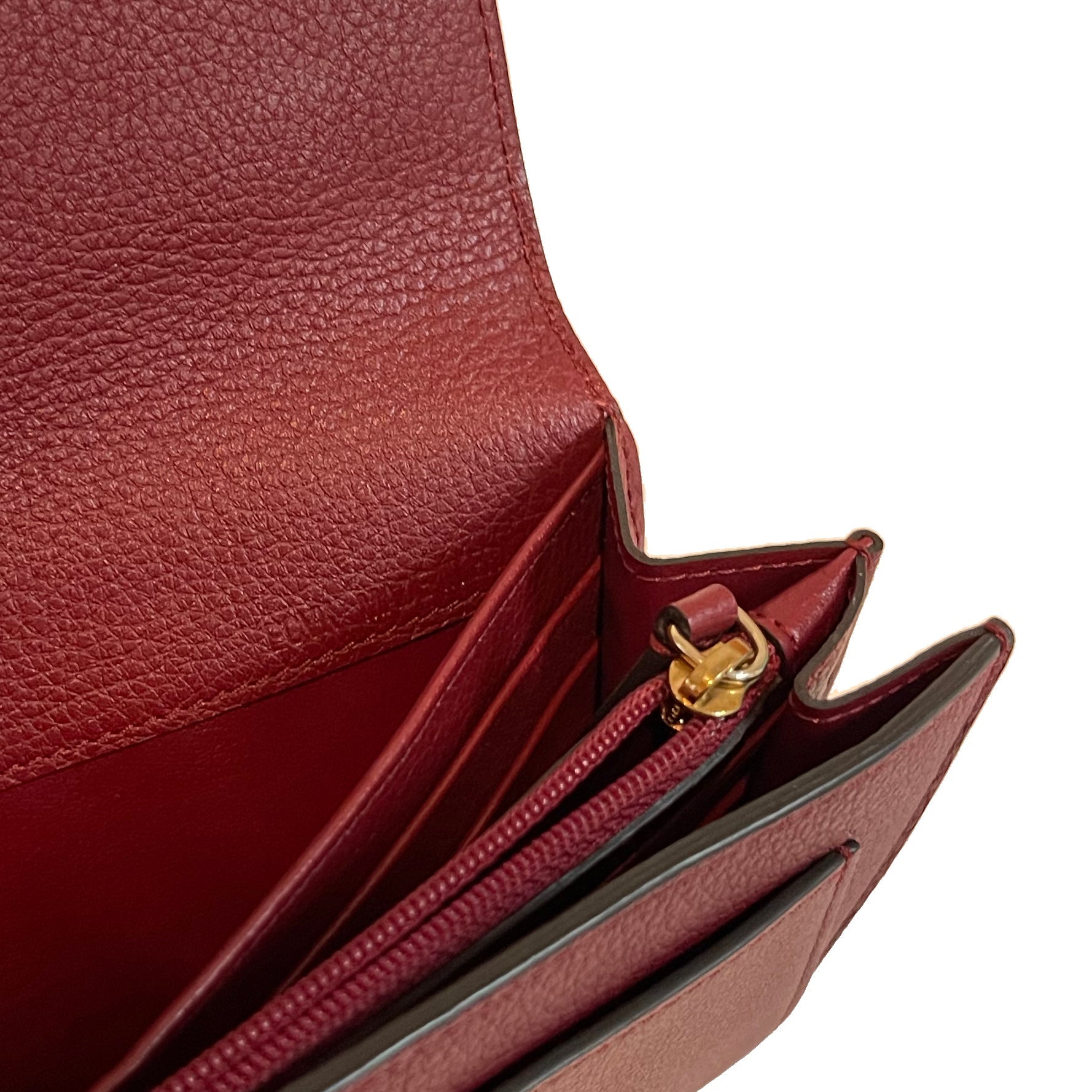 Cartier C de Cartier International Leather Wallet w/ Box